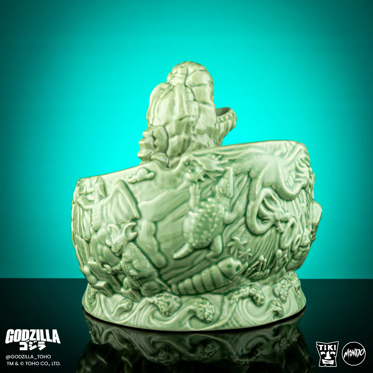 Godzilla Destroy All Monsters Tiki Bowl - Kilaak Outpost Variant - Image 7