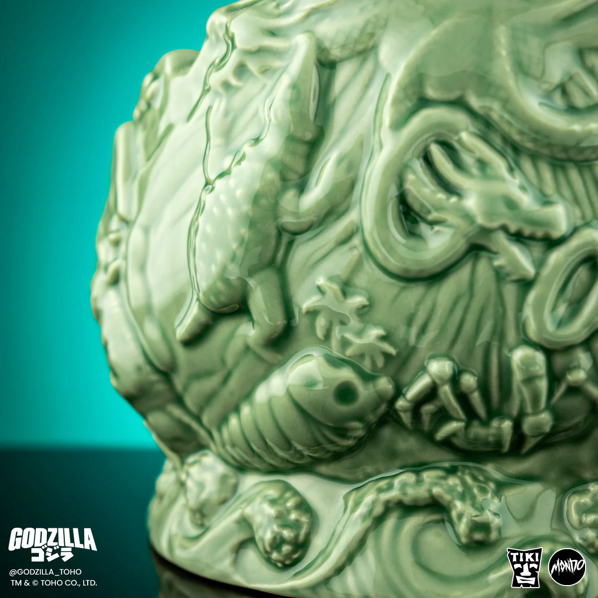 Godzilla Destroy All Monsters Tiki Bowl - Kilaak Outpost Variant - Image 9