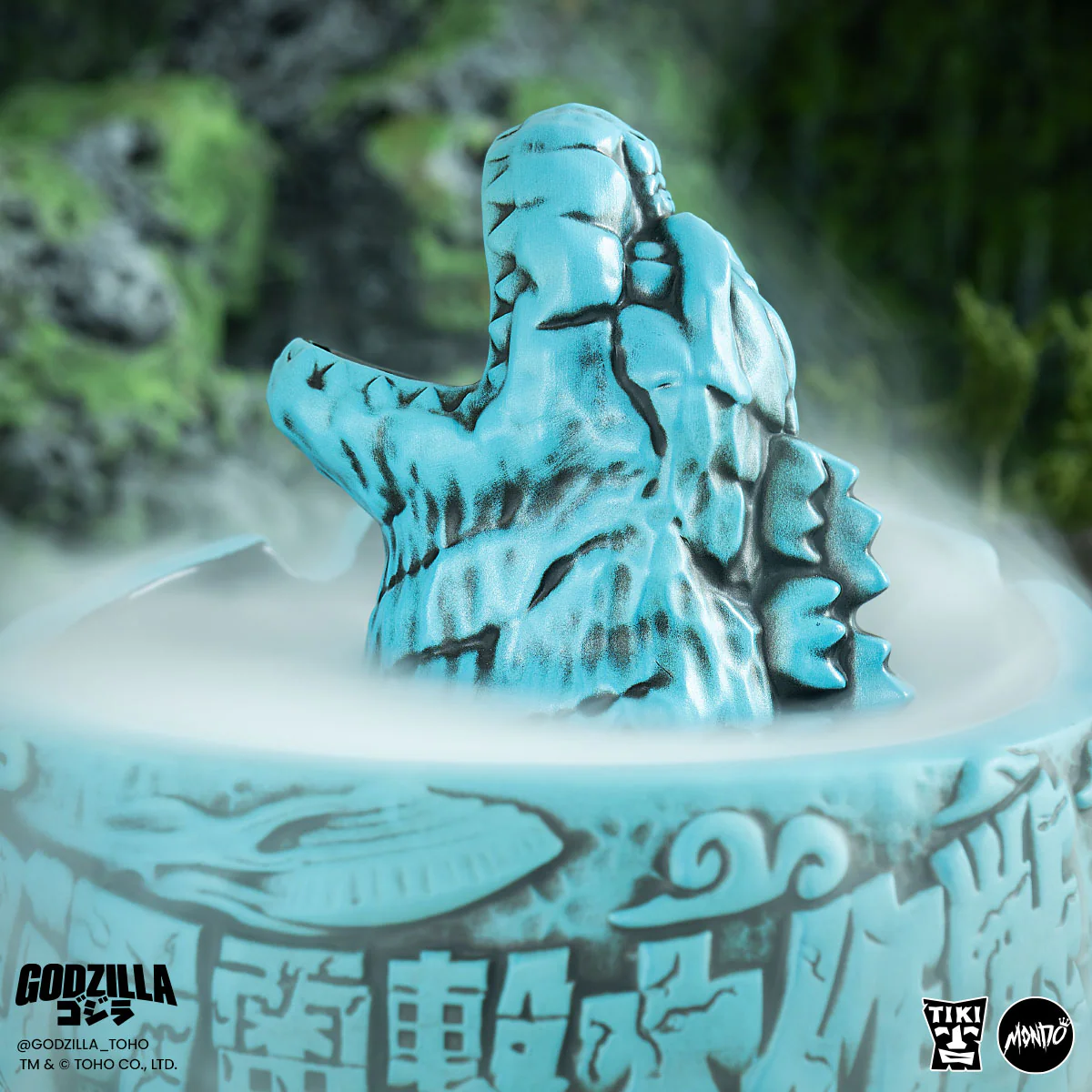 Godzilla Destroy All Monsters Tiki Bowl - Heat Ray Variant - Image 16