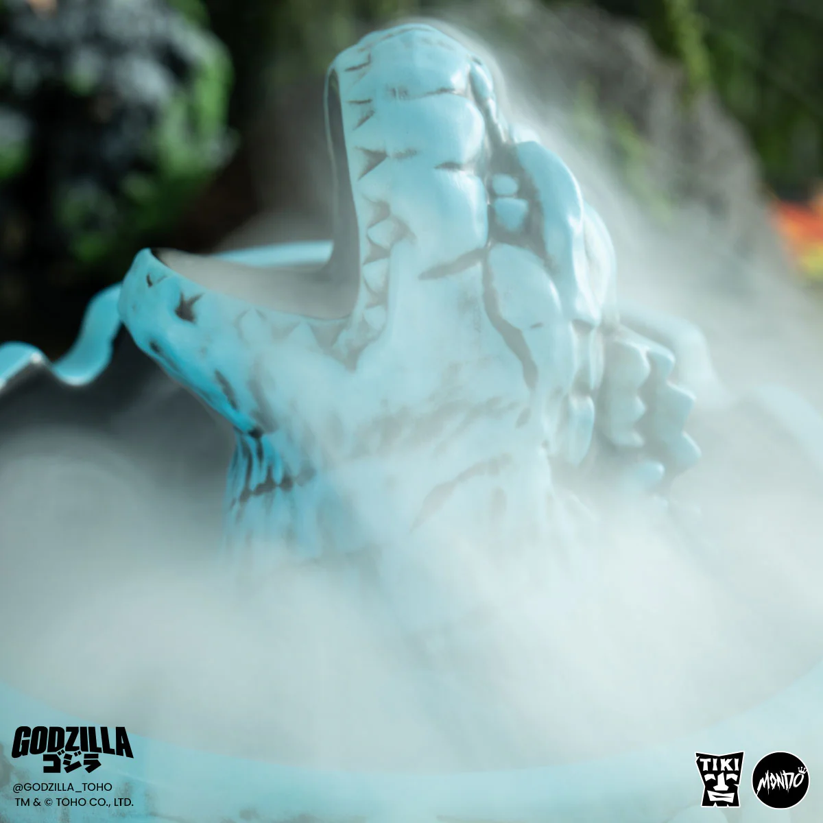 Godzilla Destroy All Monsters Tiki Bowl - Heat Ray Variant - Image 17
