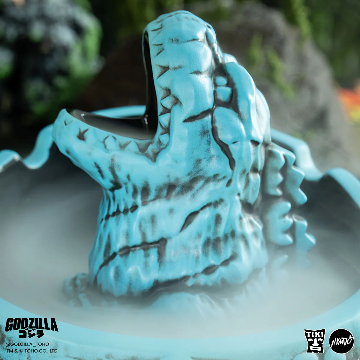 Godzilla Destroy All Monsters Tiki Bowl - Heat Ray Variant - Image 18