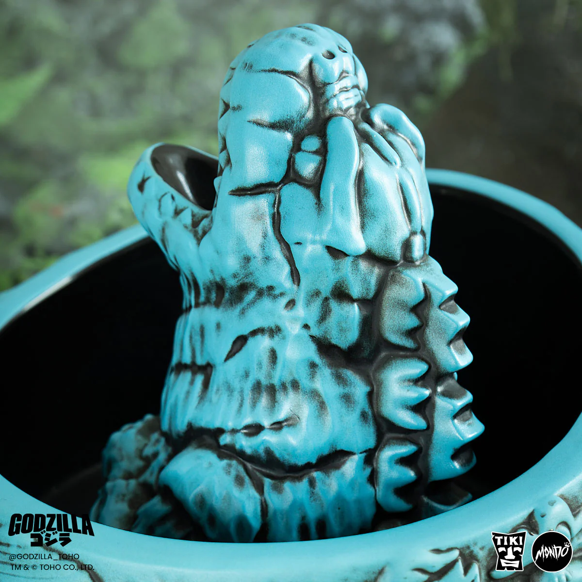 Godzilla Destroy All Monsters Tiki Bowl - Heat Ray Variant - Image 19