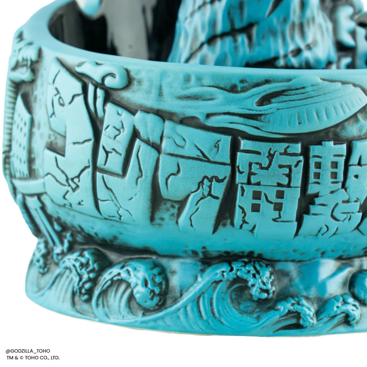 Godzilla Destroy All Monsters Tiki Bowl - Heat Ray Variant - Image 31