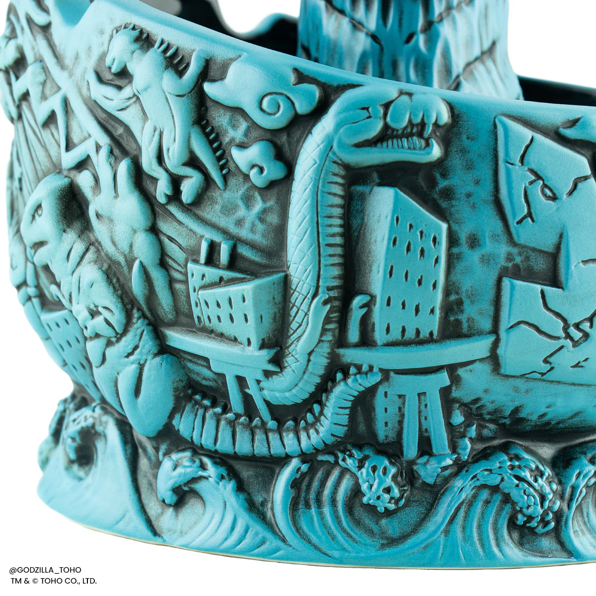 Godzilla Destroy All Monsters Tiki Bowl - Heat Ray Variant - Image 37