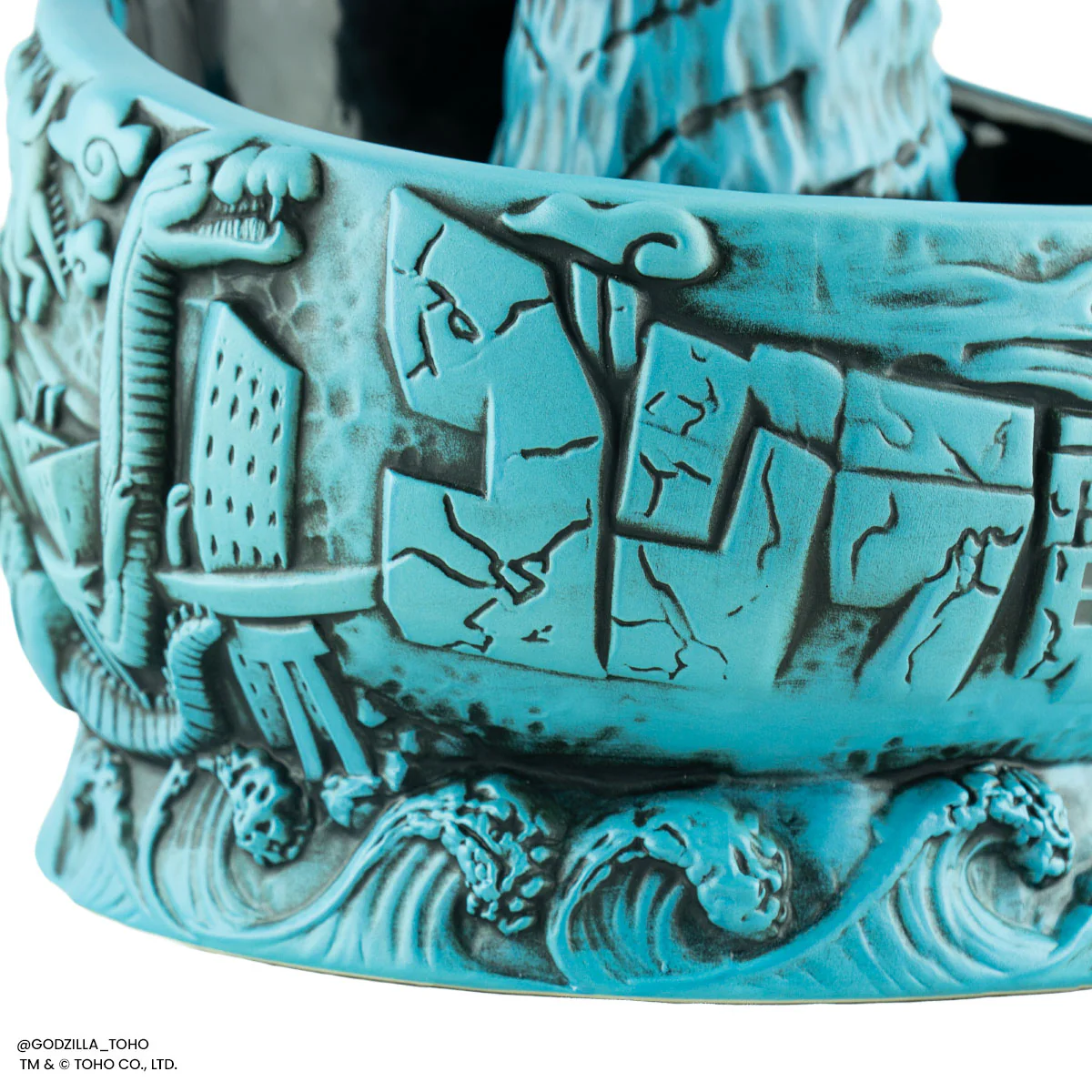 Godzilla Destroy All Monsters Tiki Bowl - Heat Ray Variant - Image 38