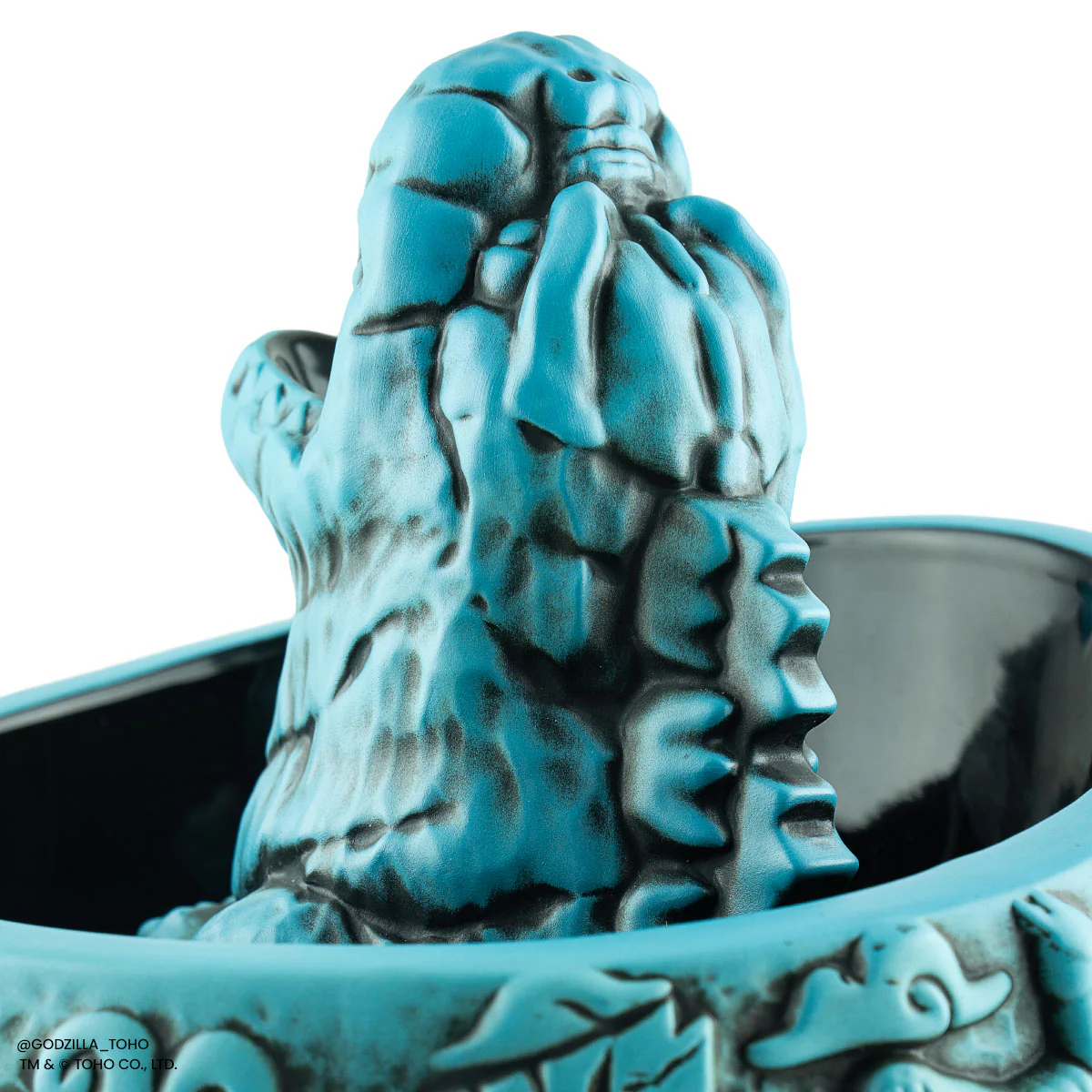 Godzilla Destroy All Monsters Tiki Bowl - Heat Ray Variant - Image 40
