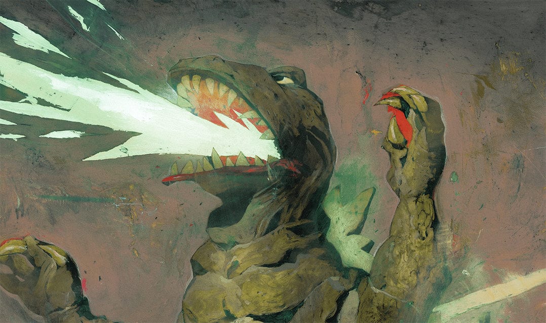 Godzilla (Kent Williams) Screenprinted Poster - Image 2