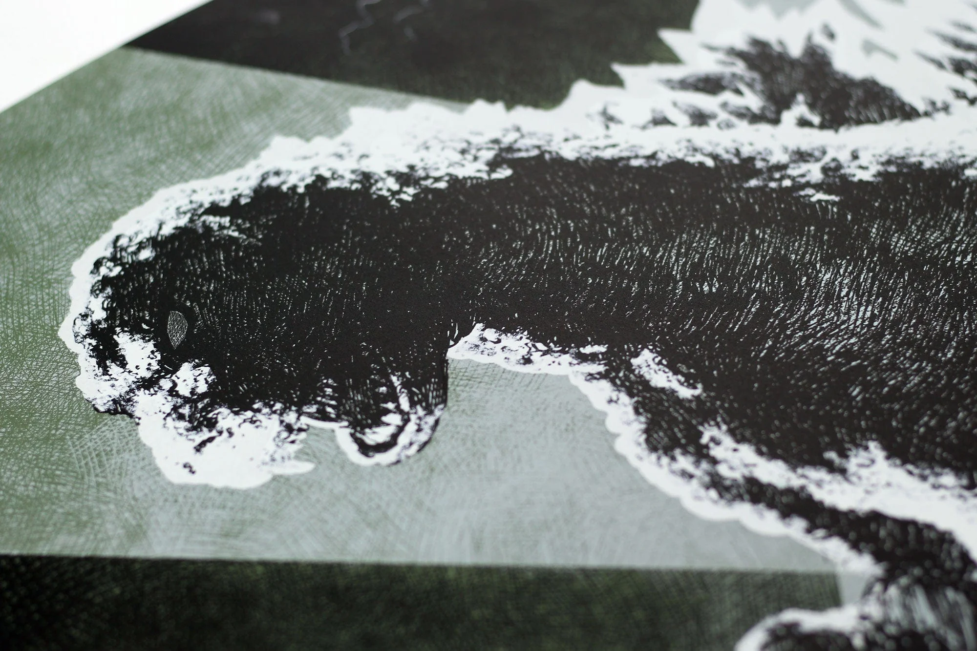 Godzilla Screenprinted Poster - Image 4