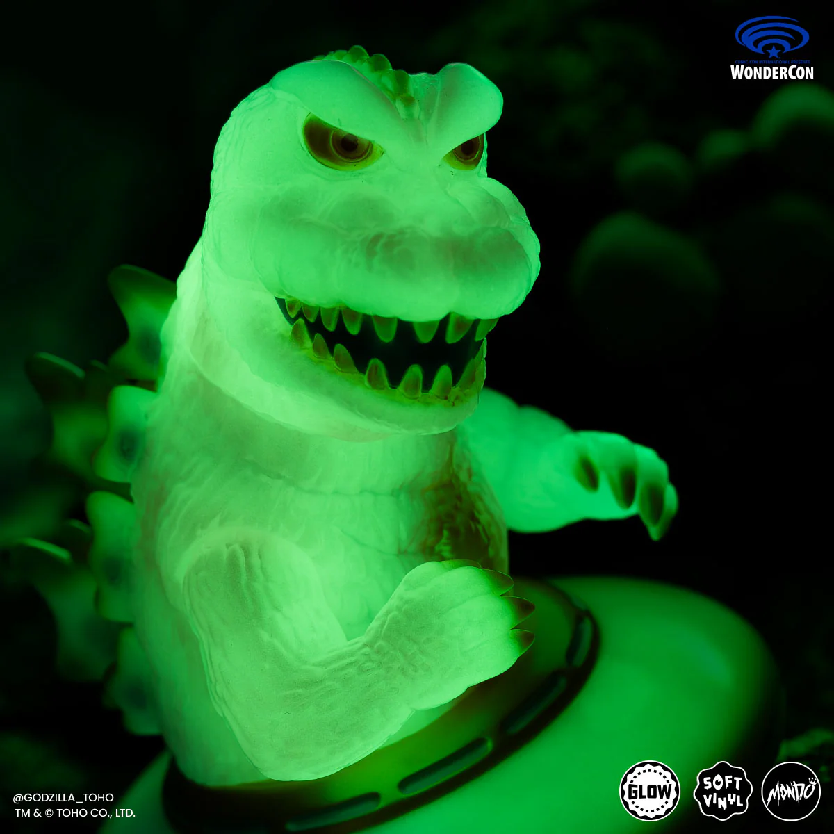 Godzilla UFO - Vinyl Designer Figure by Octeel - Cherry Blossom Variant - Image 10