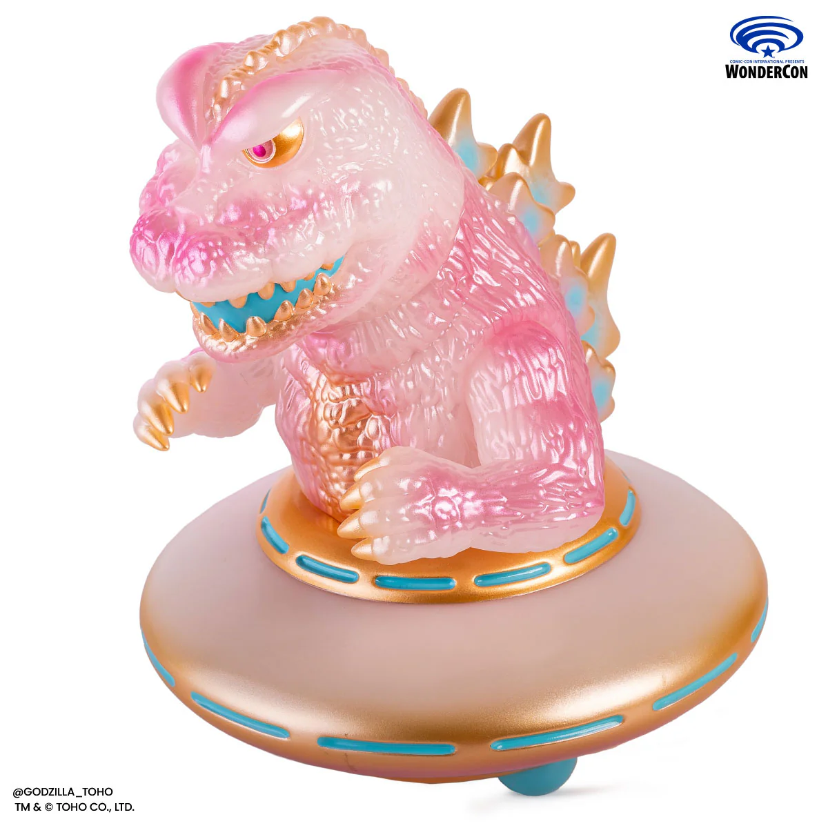 Godzilla UFO - Vinyl Designer Figure by Octeel - Cherry Blossom Variant - Image 17