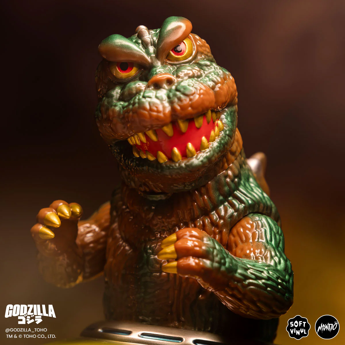 Godzilla UFO - Vinyl Designer Figure by Octeel - Invasion of the Astro-Monster Variant - Image 5