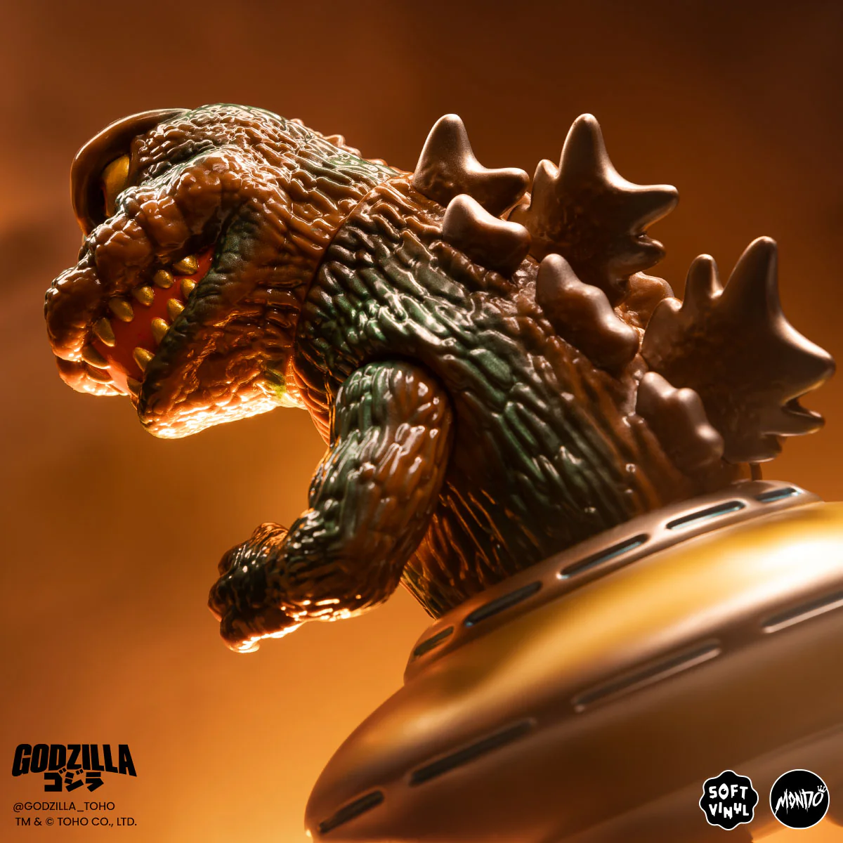 Godzilla UFO - Vinyl Designer Figure by Octeel - Invasion of the Astro-Monster Variant - Image 7