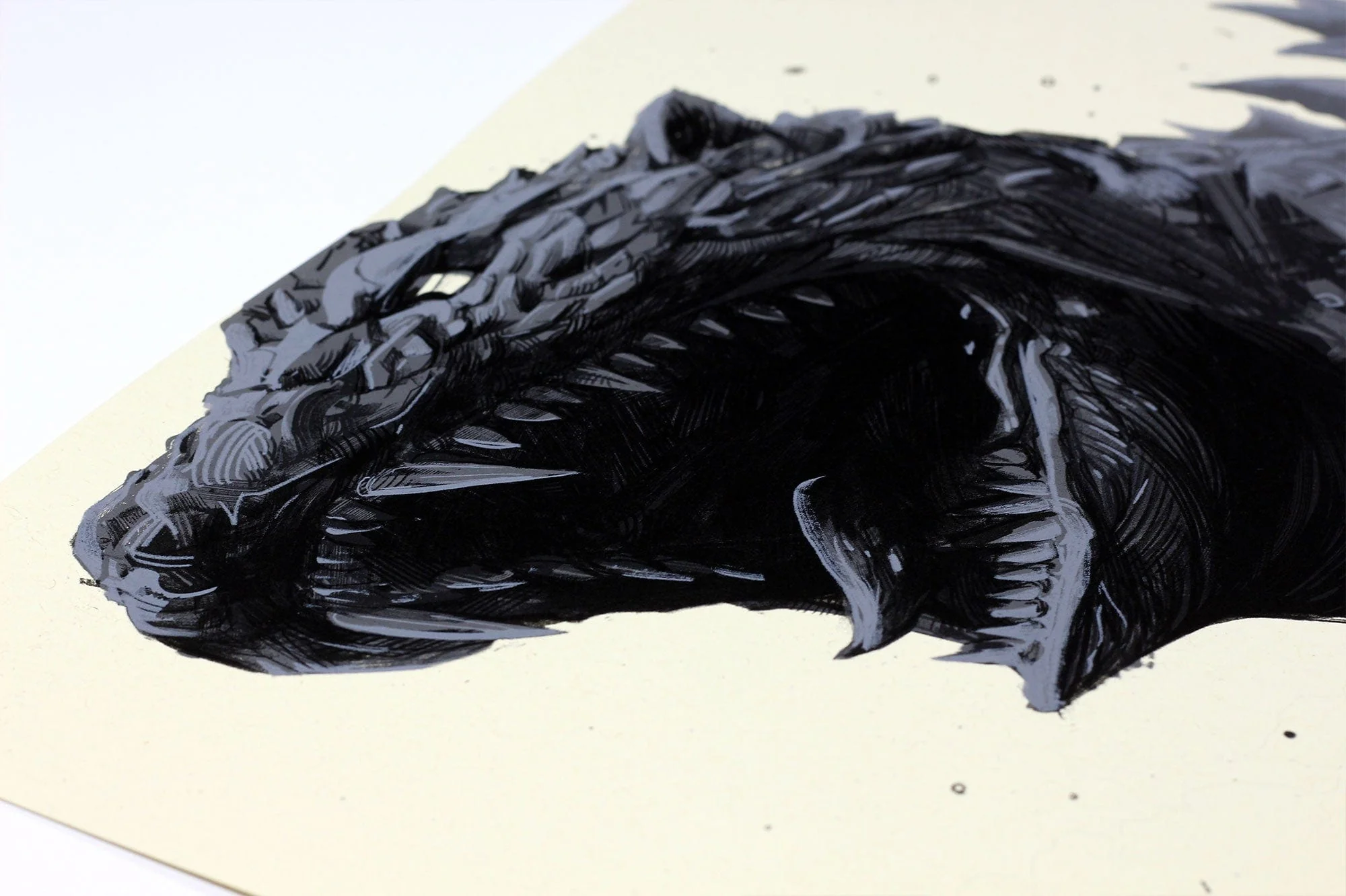 Godzilla (Variant) Screenprinted Poster - Image 4