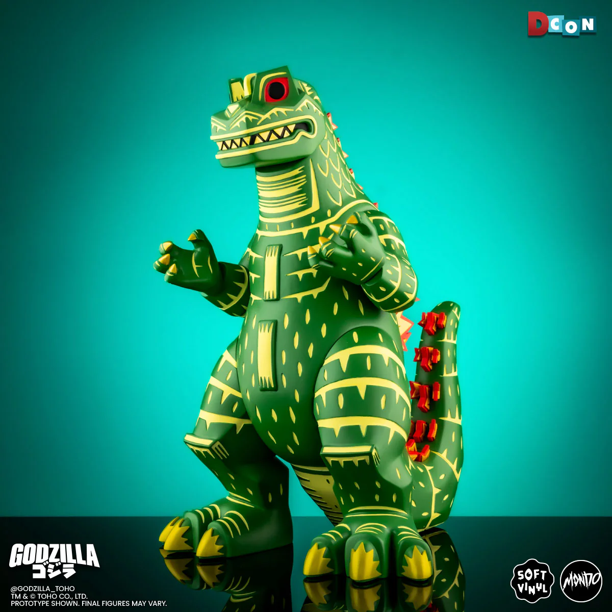 Godzilla - Vinyl Designer Figure by Attack Peter - Jungle Guardian Variant - Image 13