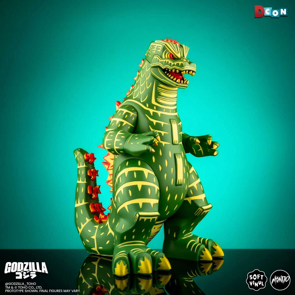 Godzilla - Vinyl Designer Figure by Attack Peter - Jungle Guardian Variant - Image 23