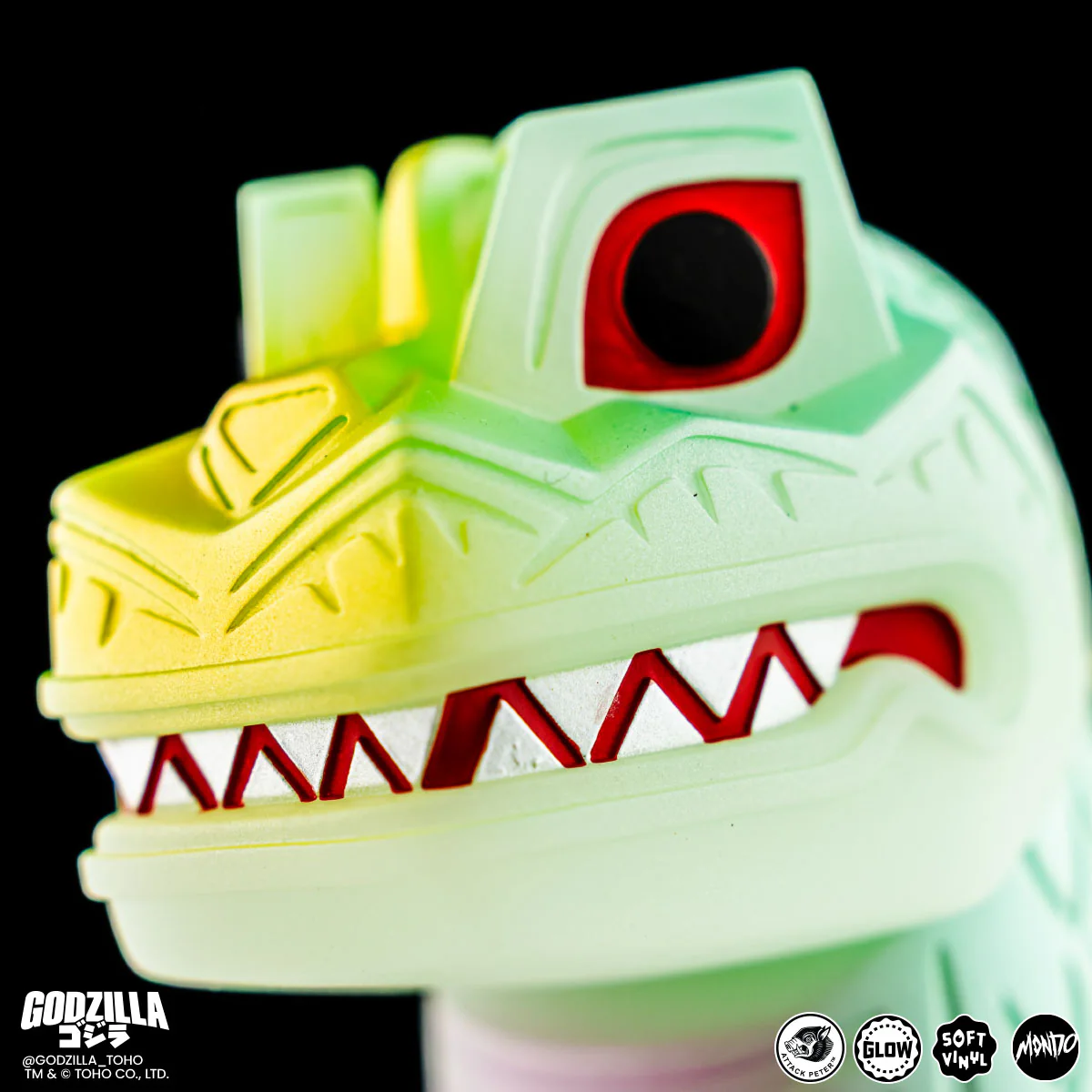 Godzilla - Vinyl Designer Figure by Attack Peter - Kaiju Night Light Variant - Image 14