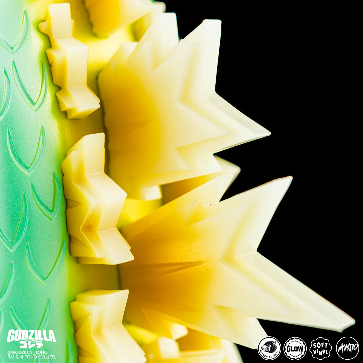 Godzilla - Vinyl Designer Figure by Attack Peter - Kaiju Night Light Variant - Image 15