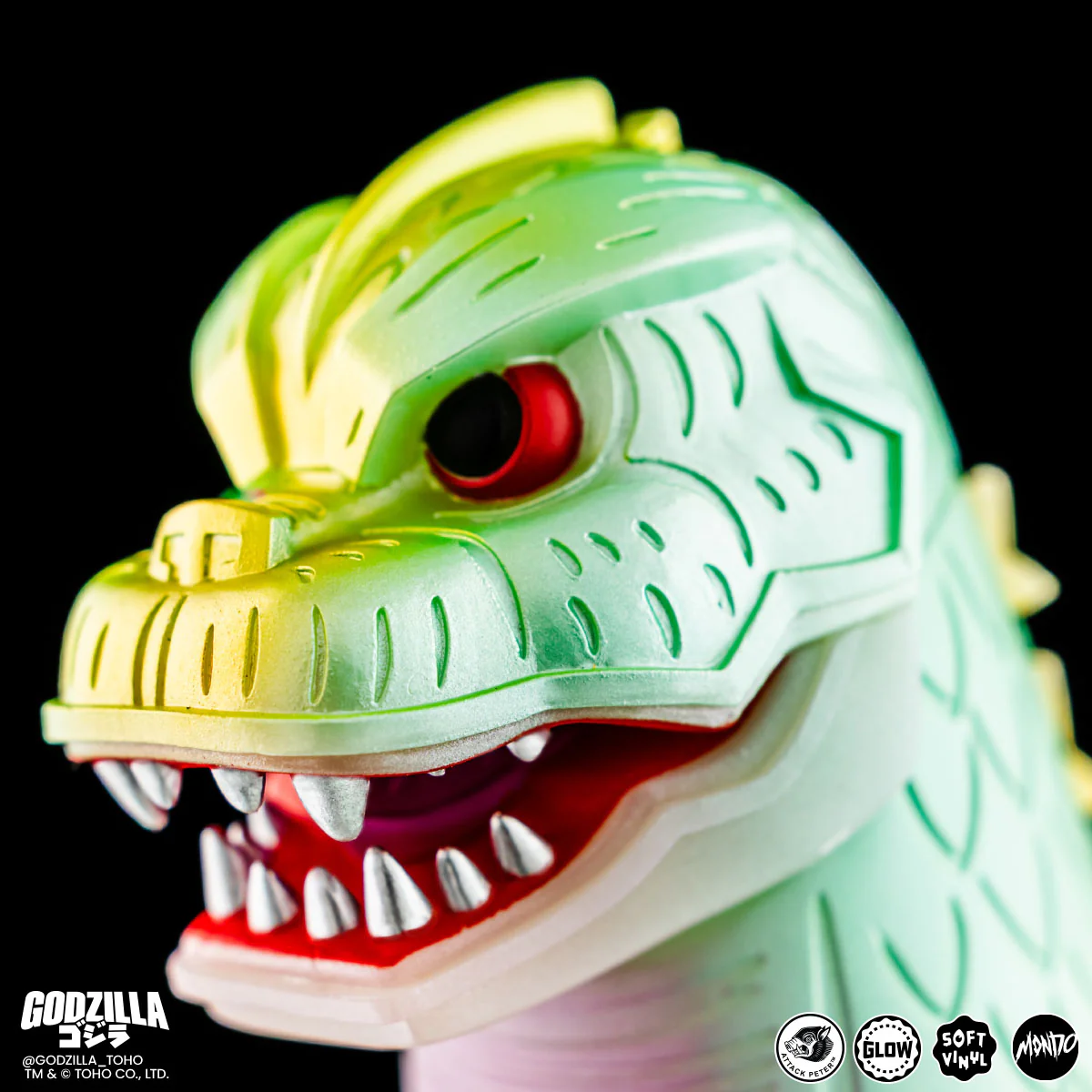 Godzilla - Vinyl Designer Figure by Attack Peter - Kaiju Night Light Variant - Image 16