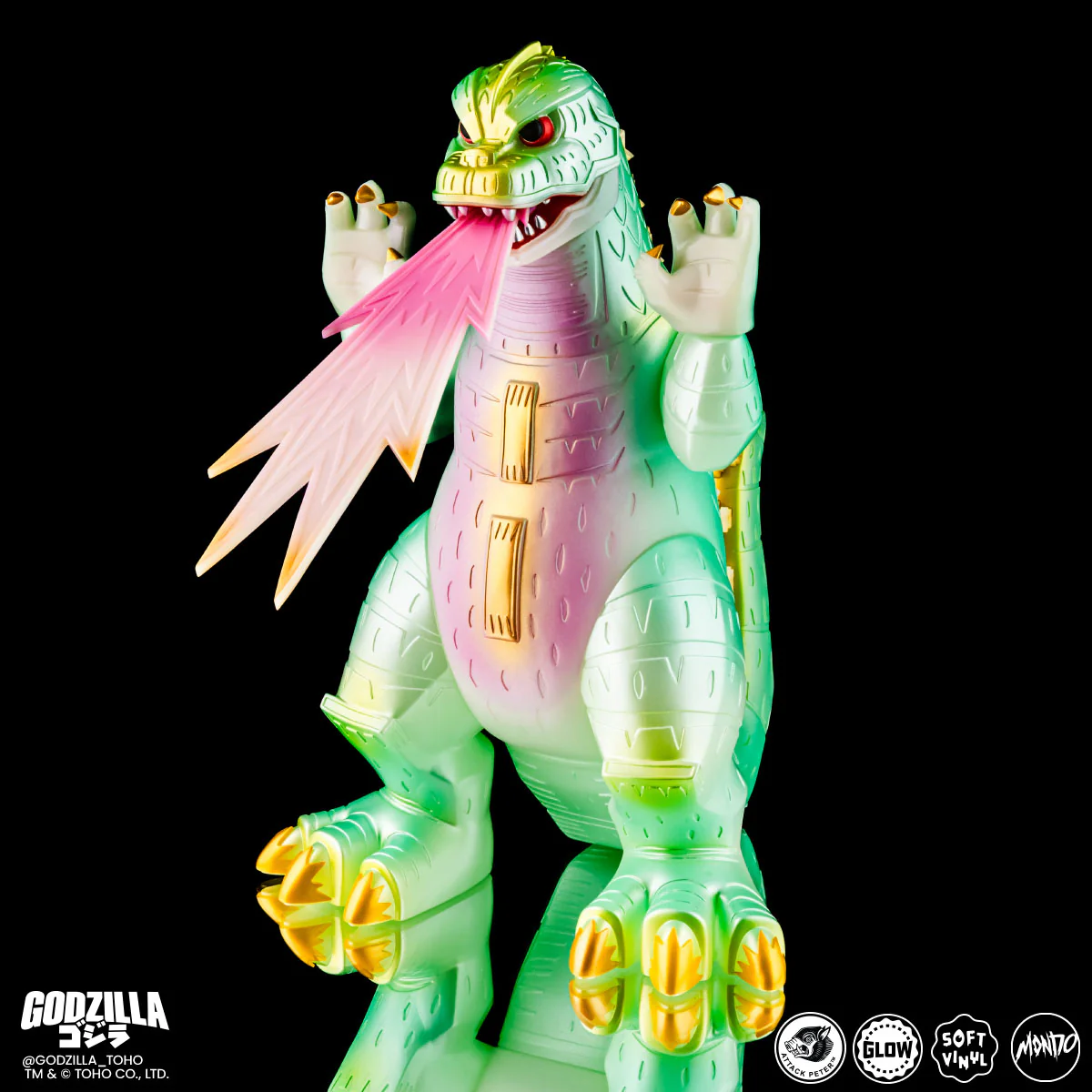 Godzilla - Vinyl Designer Figure by Attack Peter - Kaiju Night Light Variant - Image 17