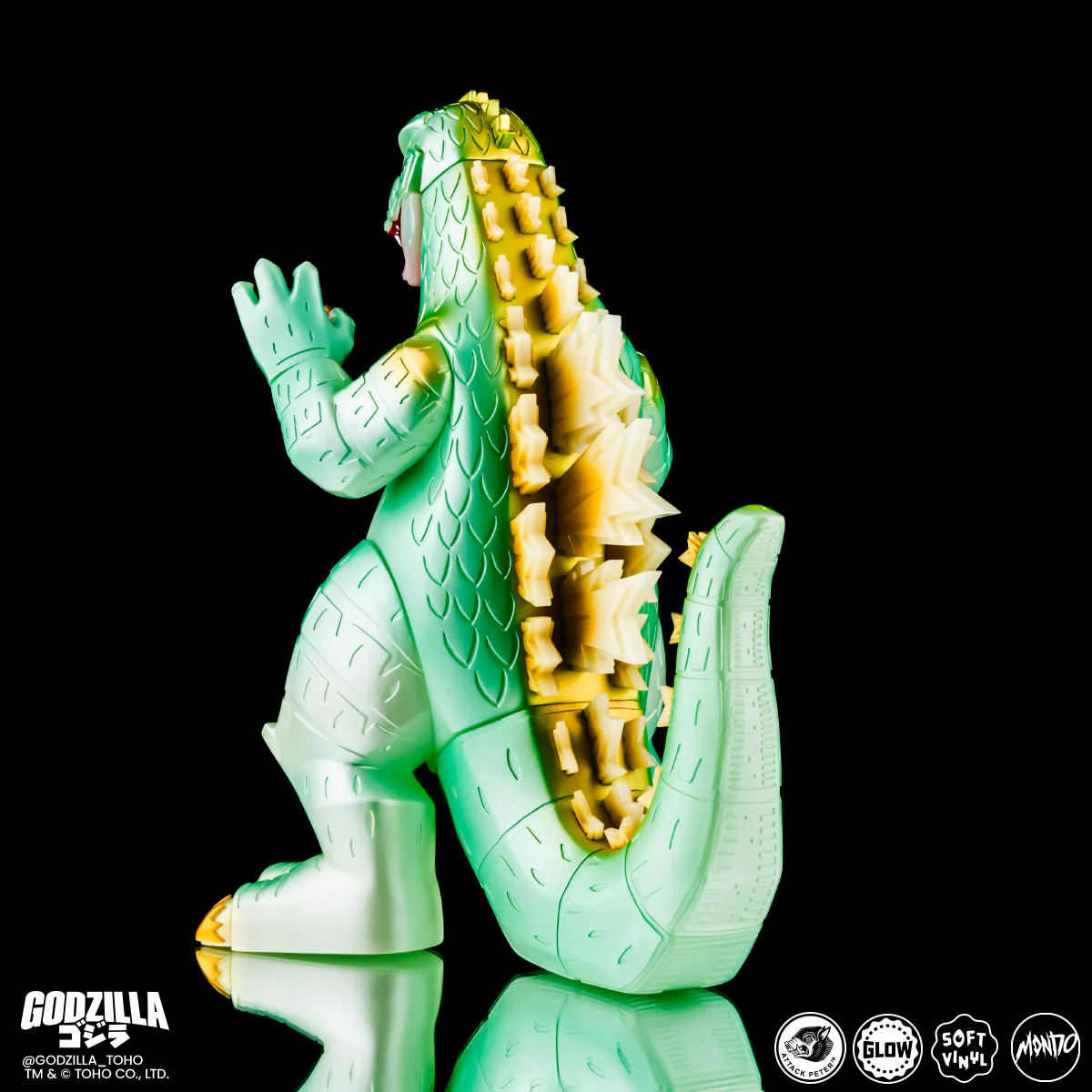 Godzilla - Vinyl Designer Figure by Attack Peter - Kaiju Night Light Variant - Image 7