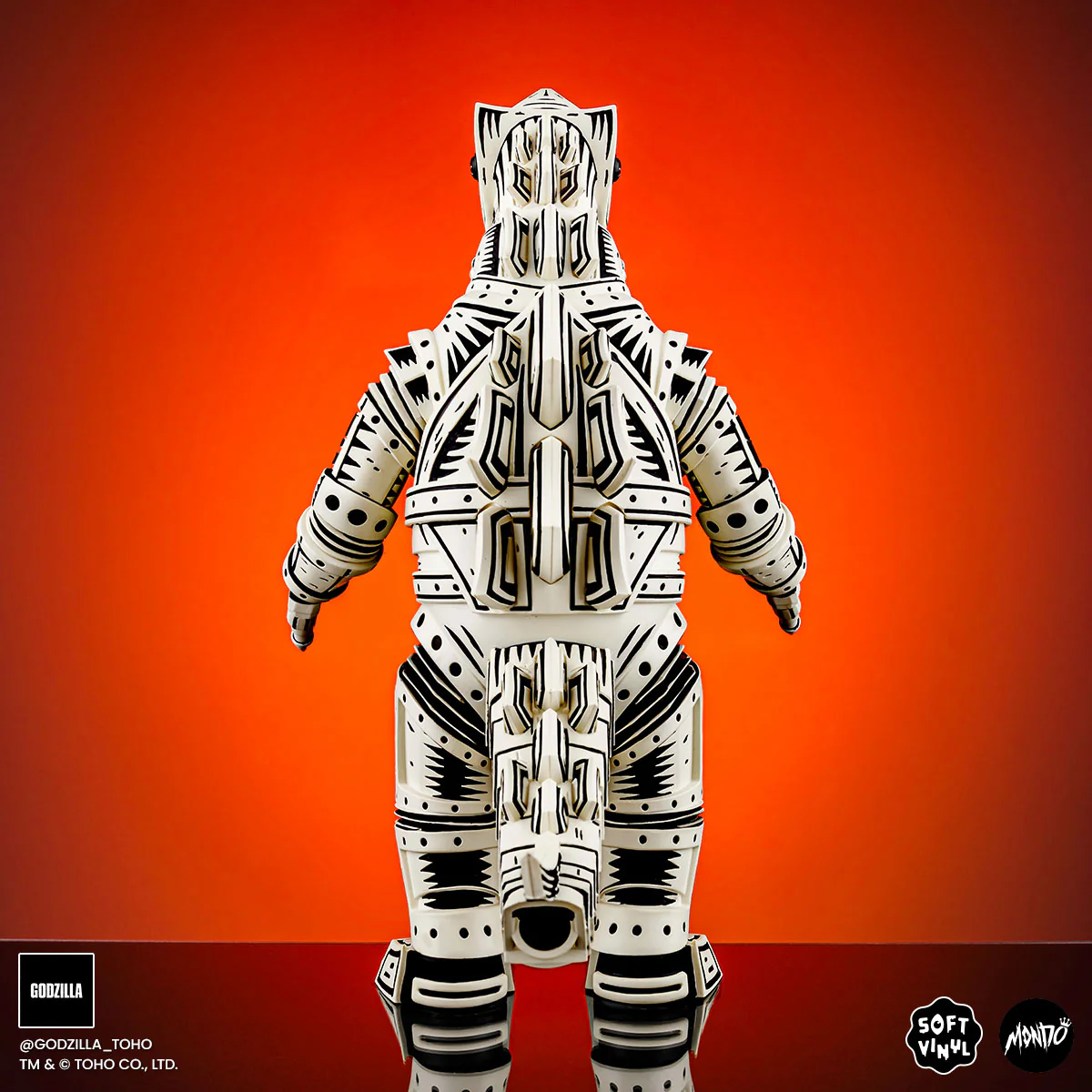 Mechagodzilla (Linocut) - Vinyl Designer Figure by Attack Peter - Linocut Variant Timed Edition - Image 12