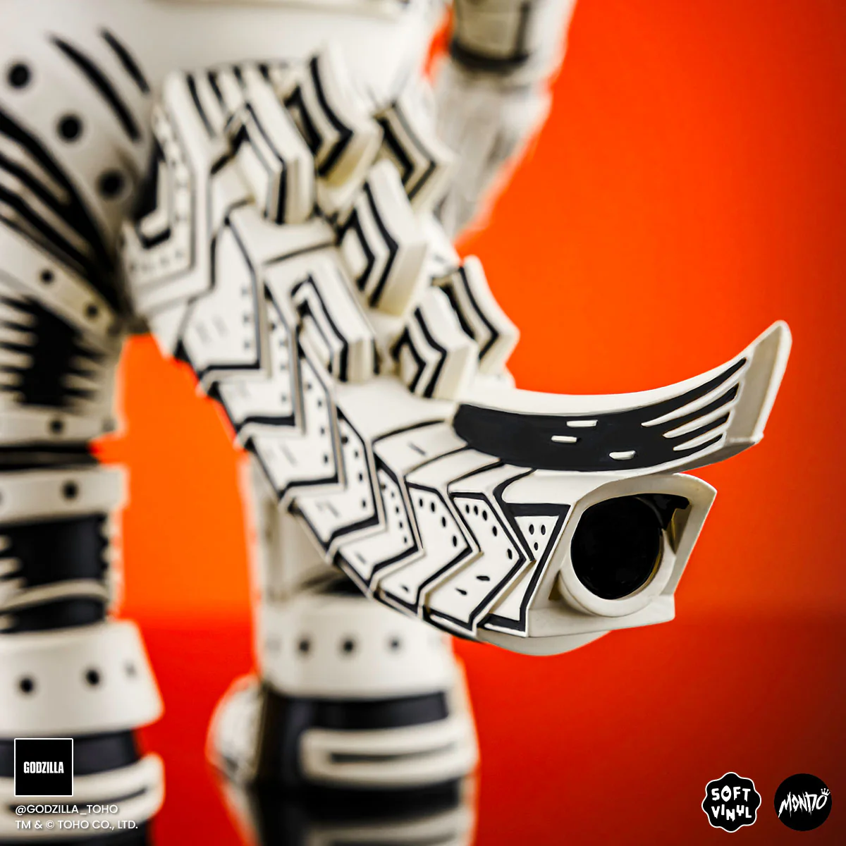 Mechagodzilla (Linocut) - Vinyl Designer Figure by Attack Peter - Linocut Variant Timed Edition - Image 15
