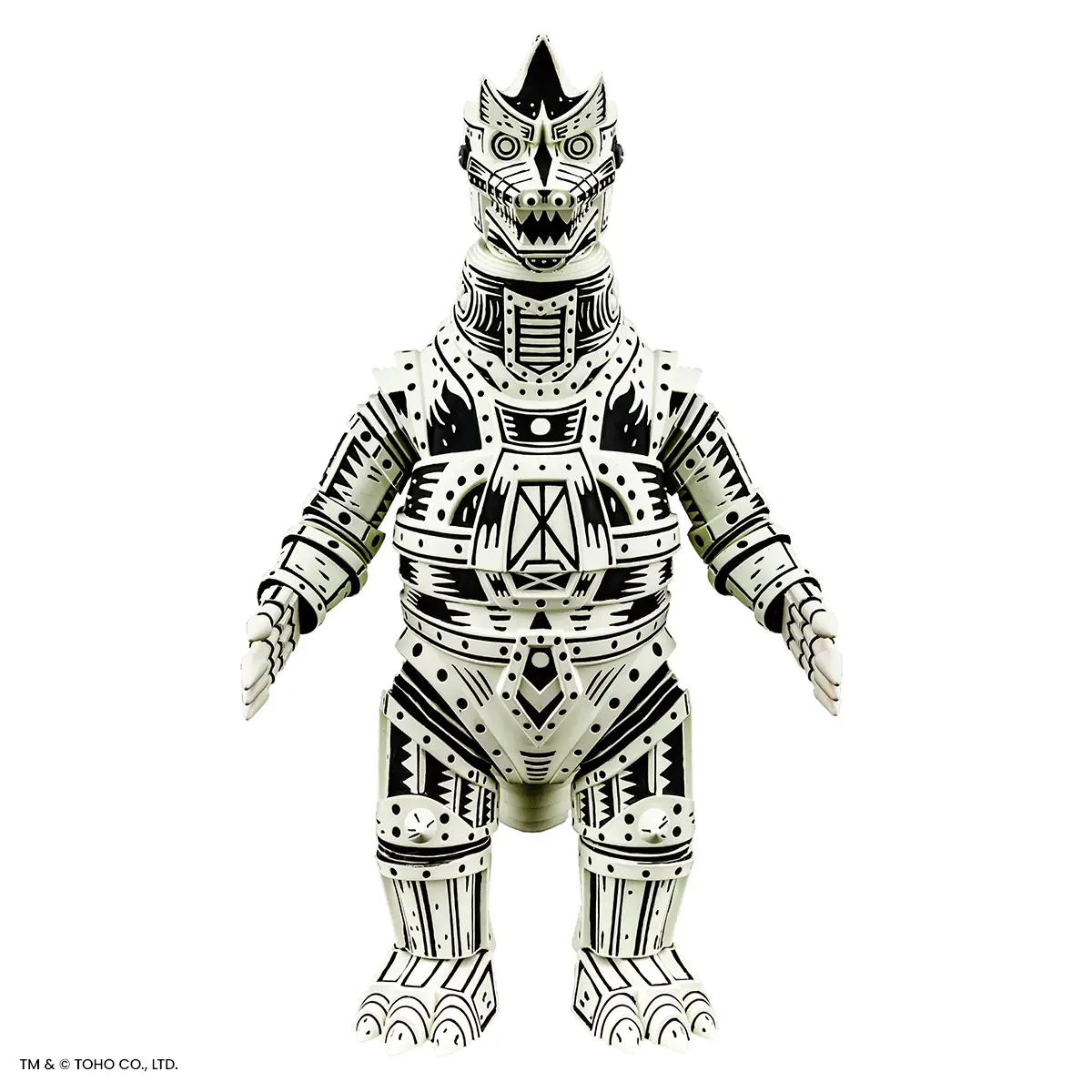 Mechagodzilla (Linocut) - Vinyl Designer Figure by Attack Peter - Linocut Variant Timed Edition - Image 2