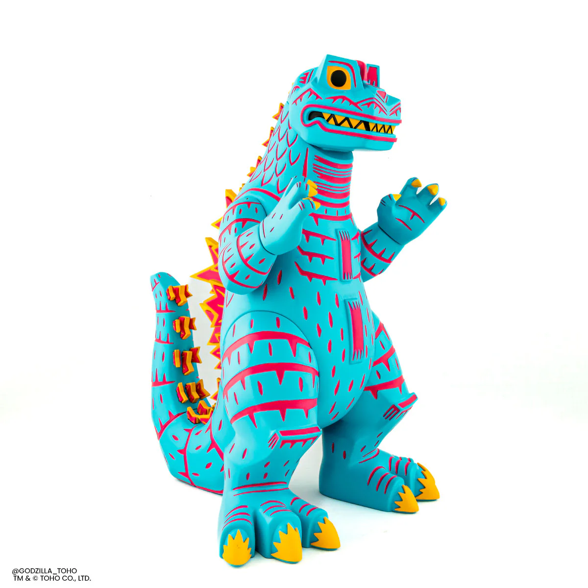 Godzilla - Vinyl Designer Figure by Attack Peter - Vice City Rage Variant - Image 17