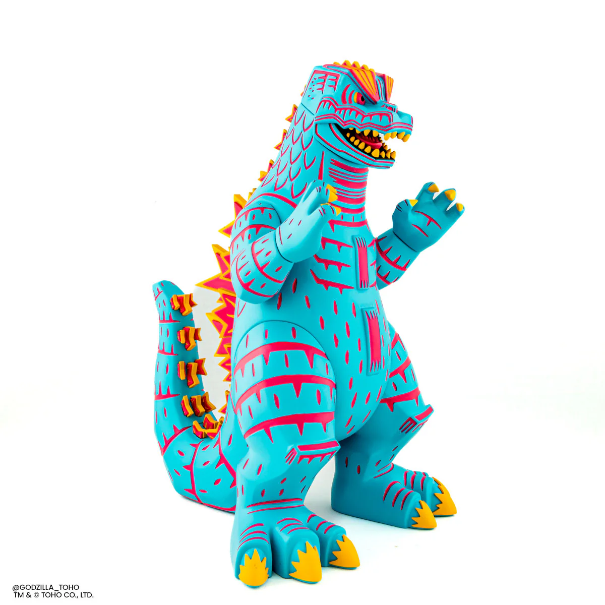 Godzilla - Vinyl Designer Figure by Attack Peter - Vice City Rage Variant - Image 19