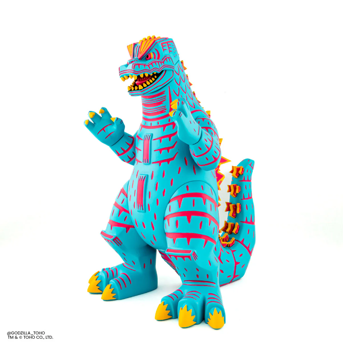Godzilla - Vinyl Designer Figure by Attack Peter - Vice City Rage Variant - Image 21
