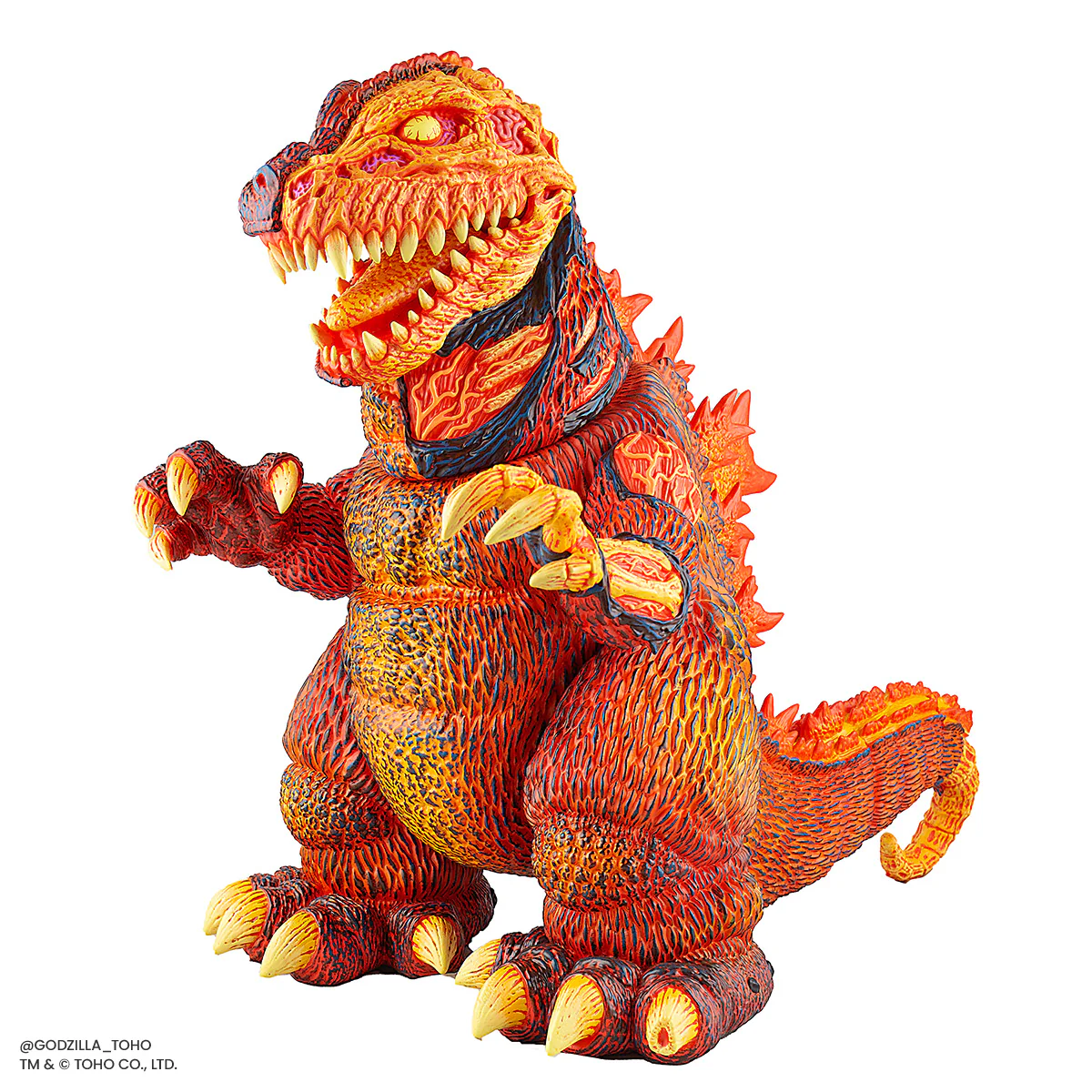 Godzilla - Vinyl Designer Figure by James Groman - Burning Variant - Image 15
