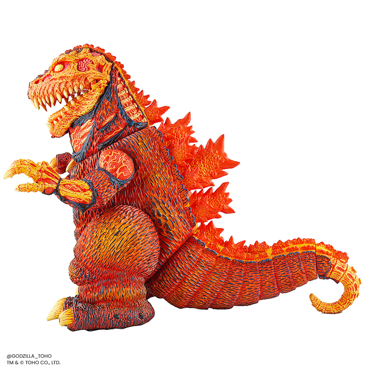 Godzilla - Vinyl Designer Figure by James Groman - Burning Variant - Image 16