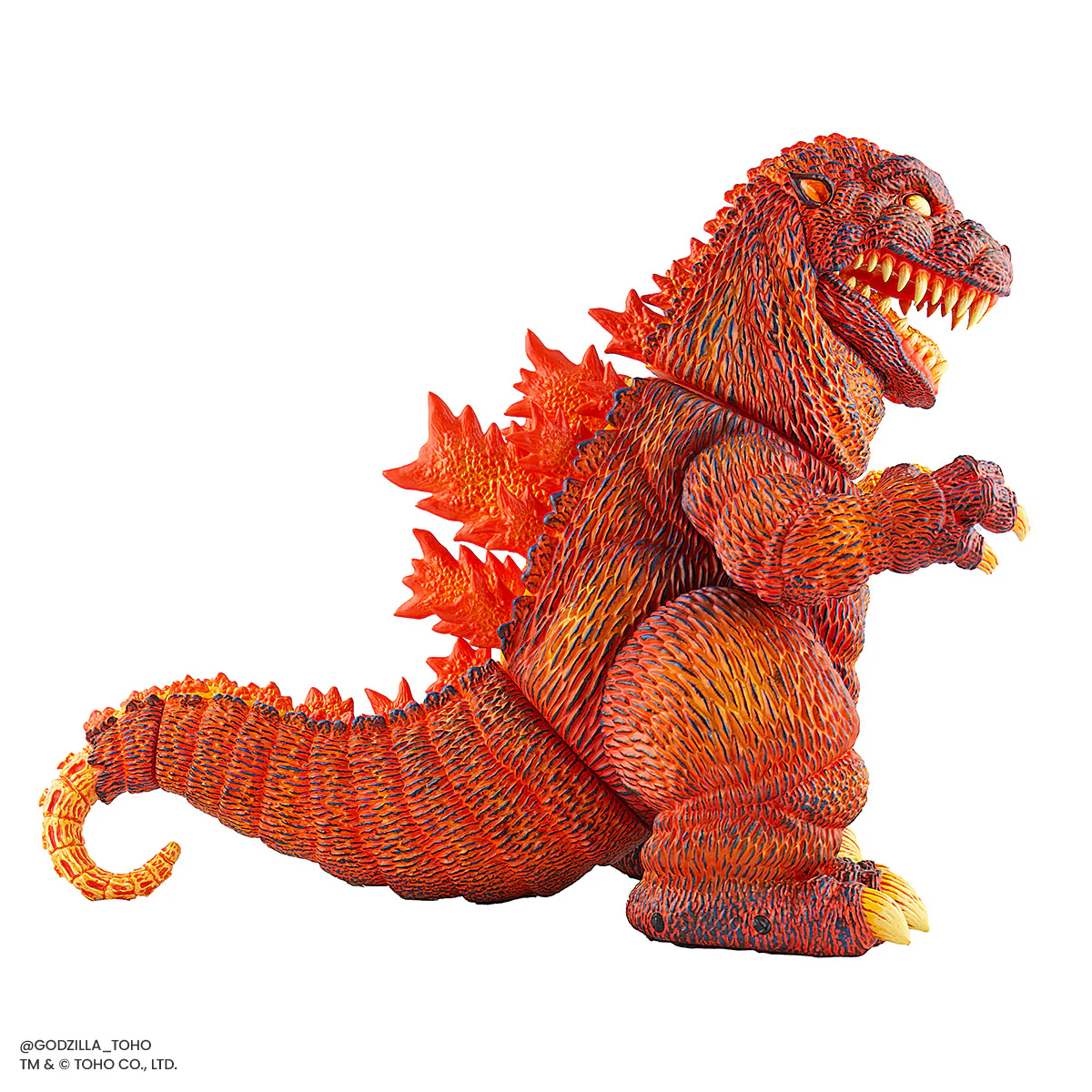 Godzilla - Vinyl Designer Figure by James Groman - Burning Variant - Image 20