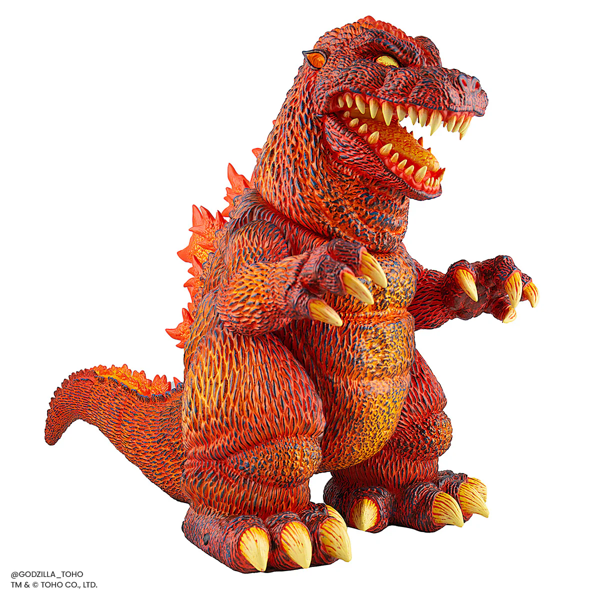 Godzilla - Vinyl Designer Figure by James Groman - Burning Variant - Image 21
