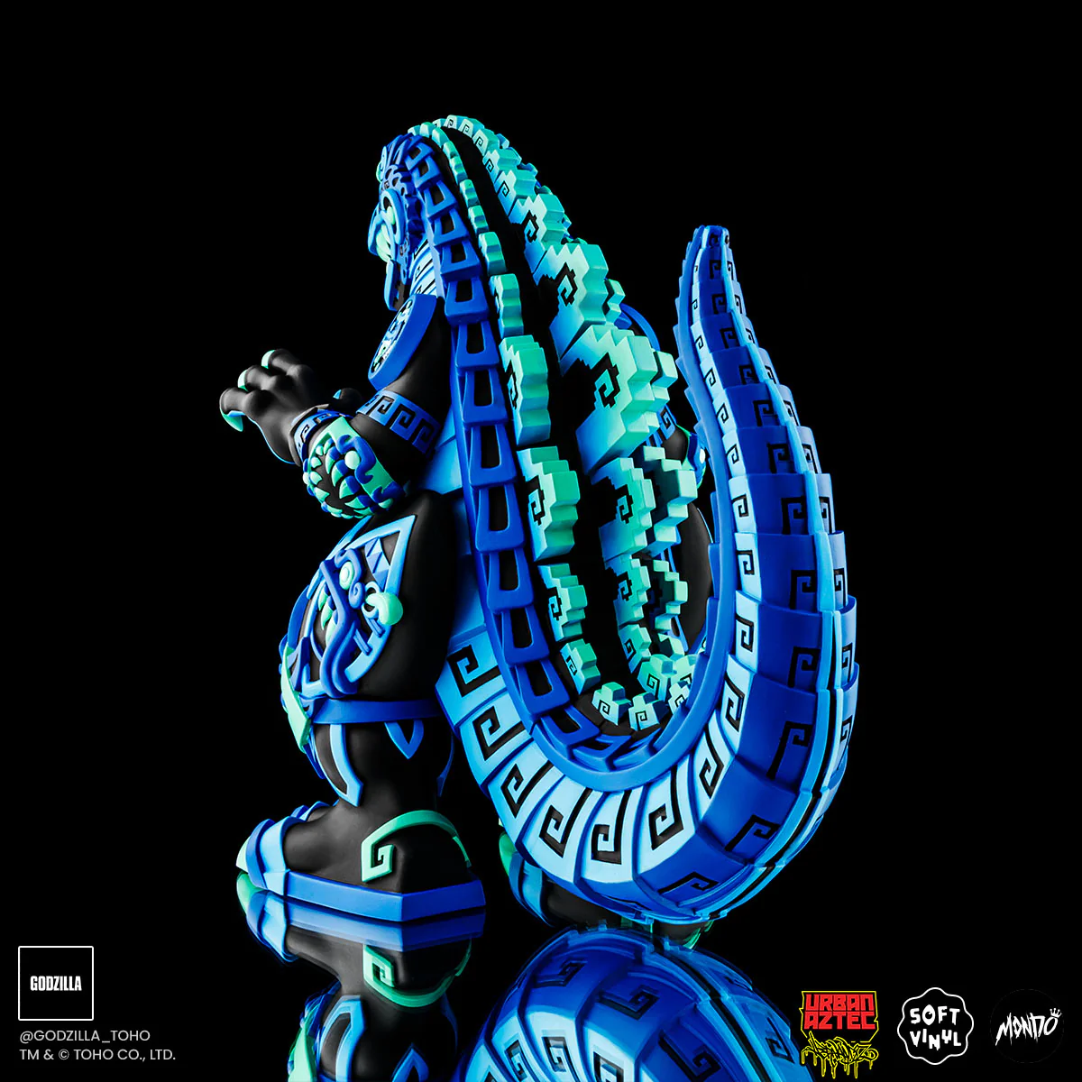 Godzilla - Vinyl Designer Figure by Urban Aztec - Heat Ray Variant Timed Edition - Image 8