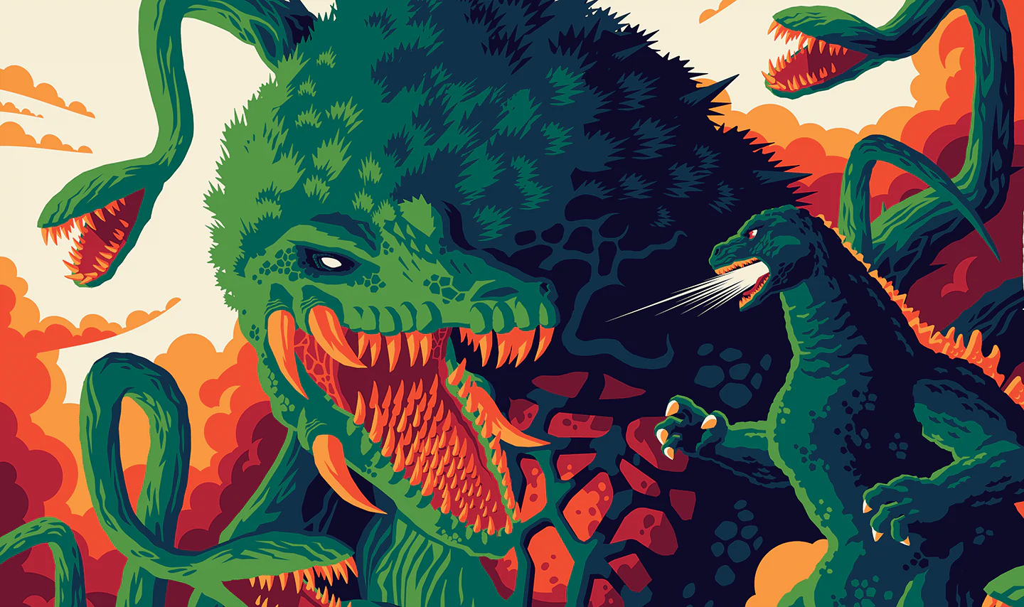 Godzilla vs. Biollante Variant Poster - Image 2