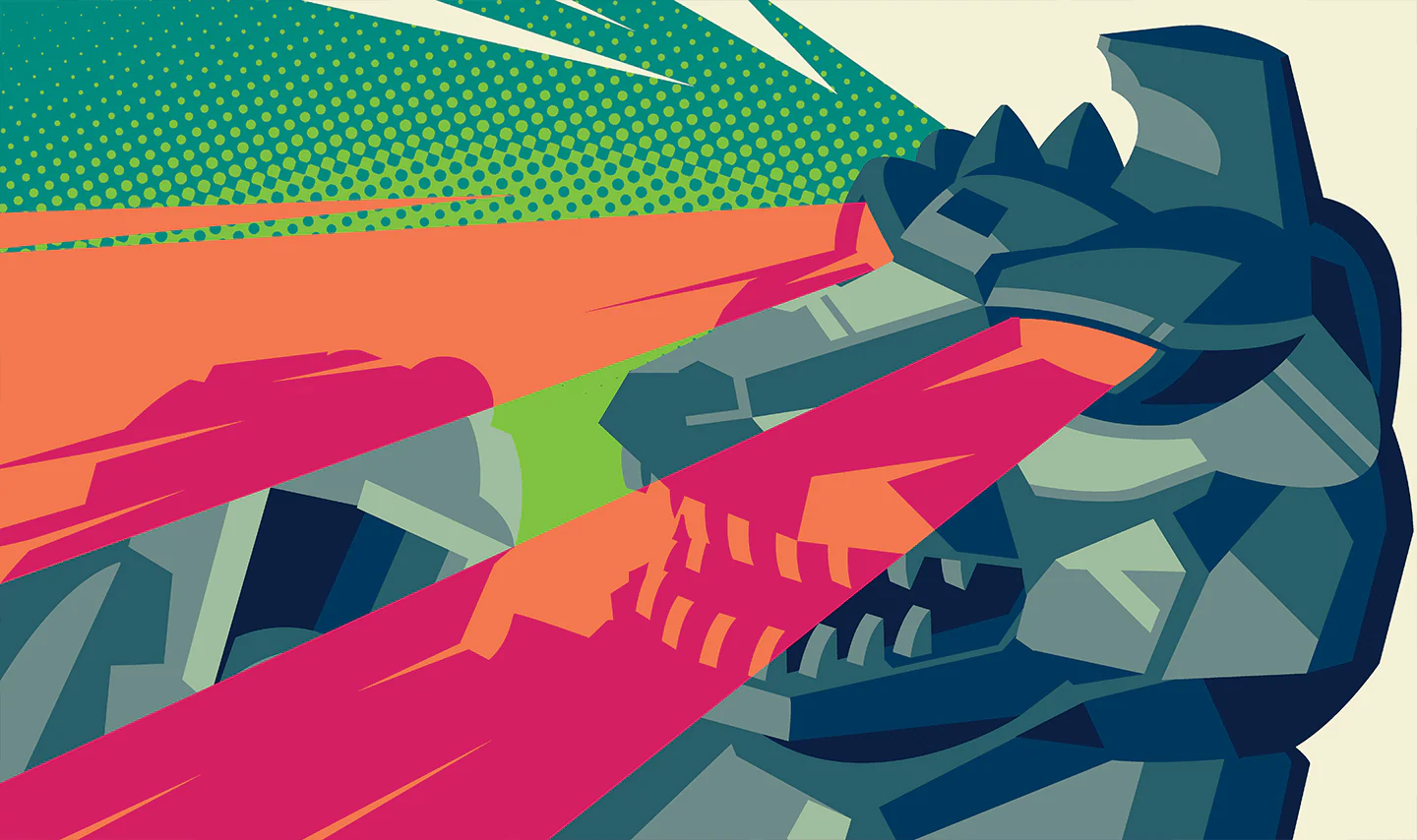 Godzilla vs. Mechagodzilla II Variant Poster - Image 2