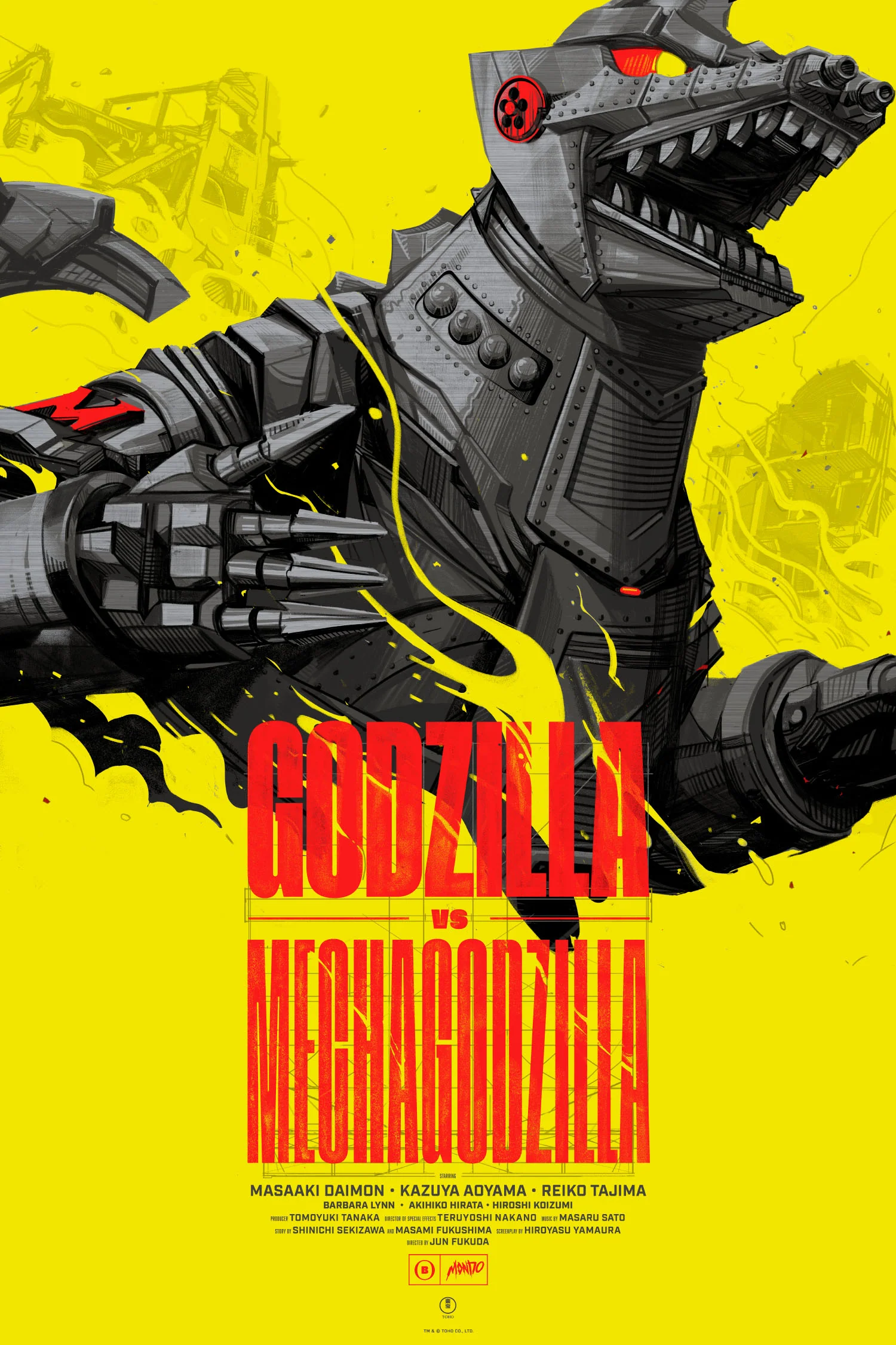 Godzilla vs. Mechagodzilla Variant Poster