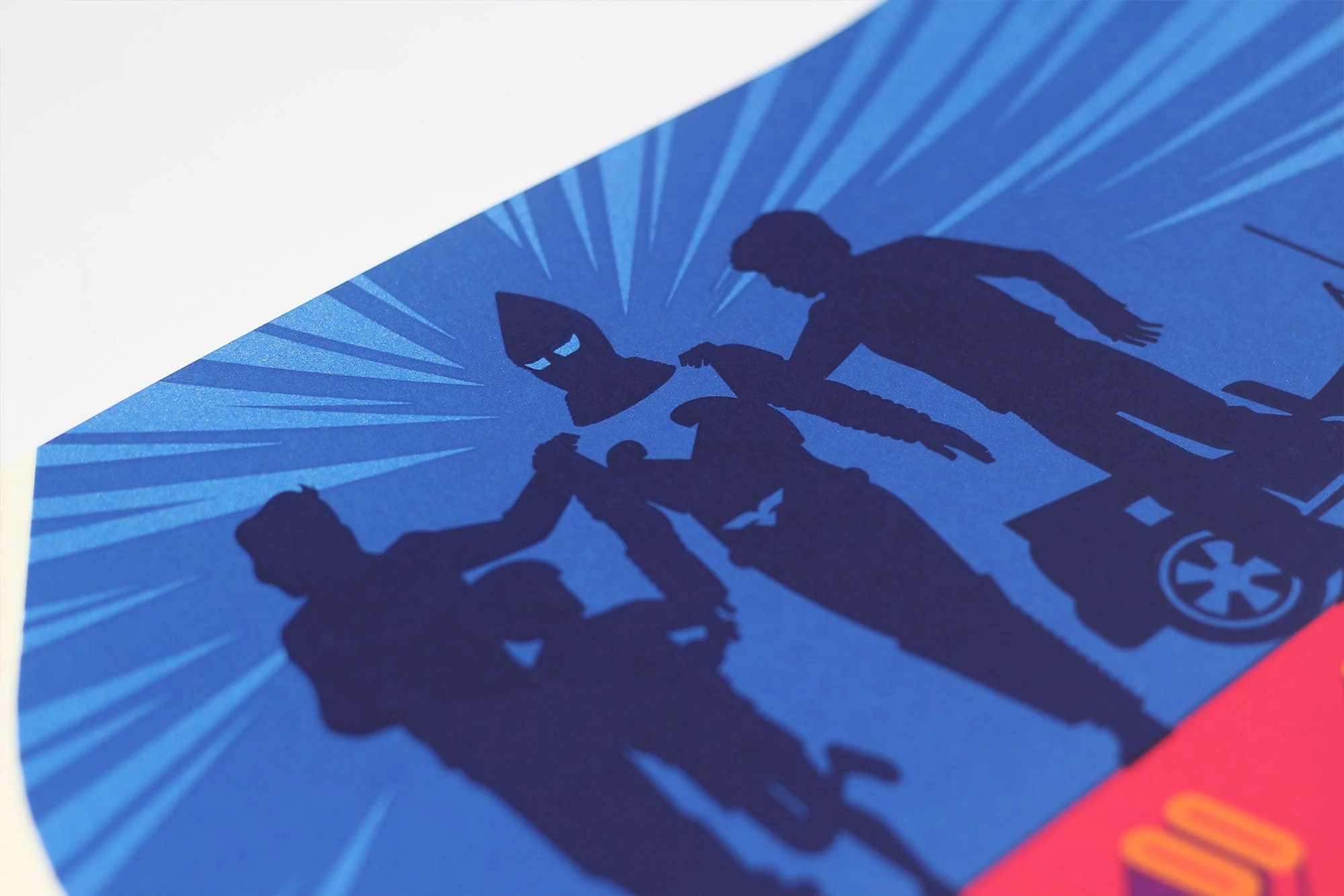 Godzilla Vs Megalon (Variant) Screenprinted Poster - Image 4