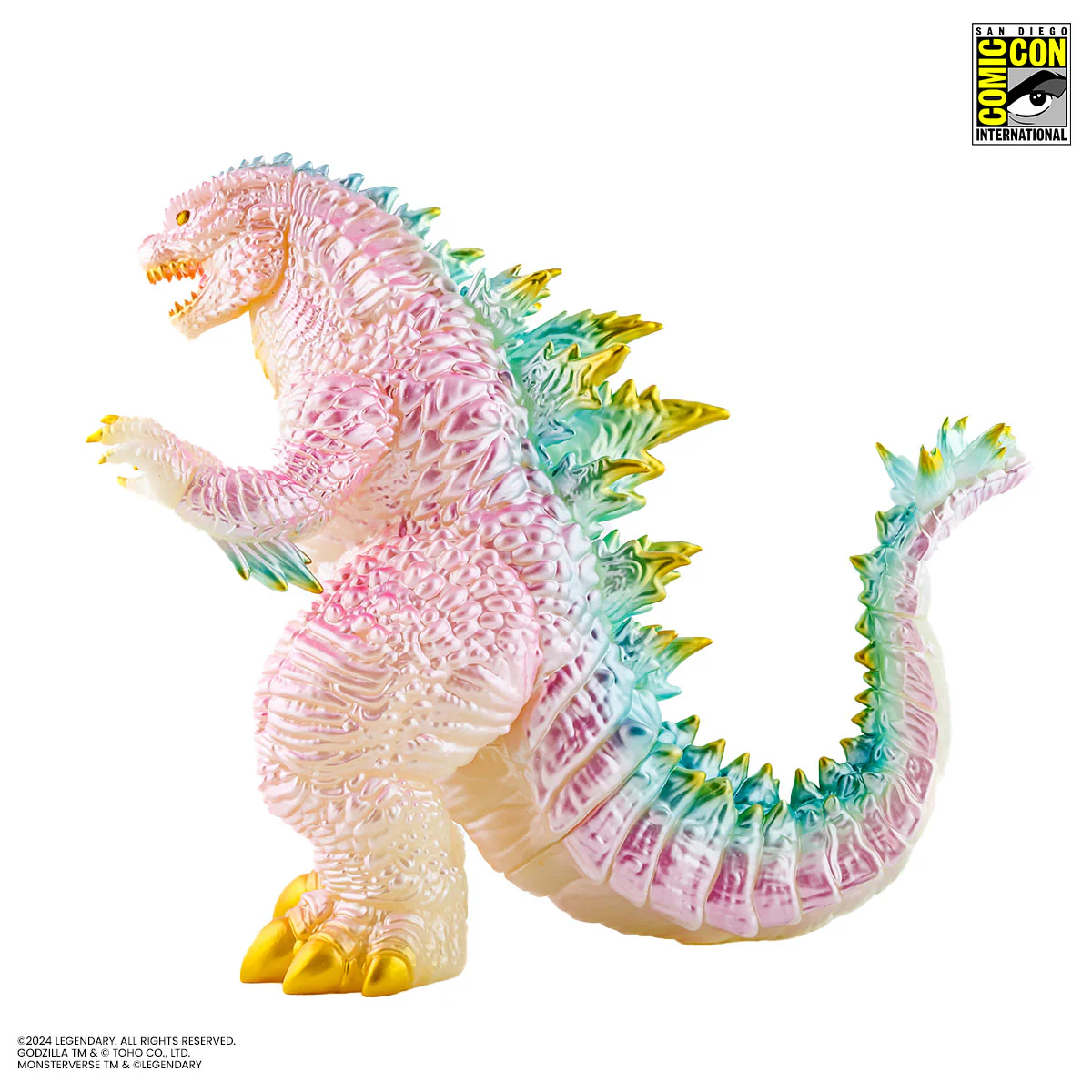 Godzilla x Kong: The New Empire - Godzilla Soft Vinyl - Cherry Blossom Glow in the Dark Variant - Image 13