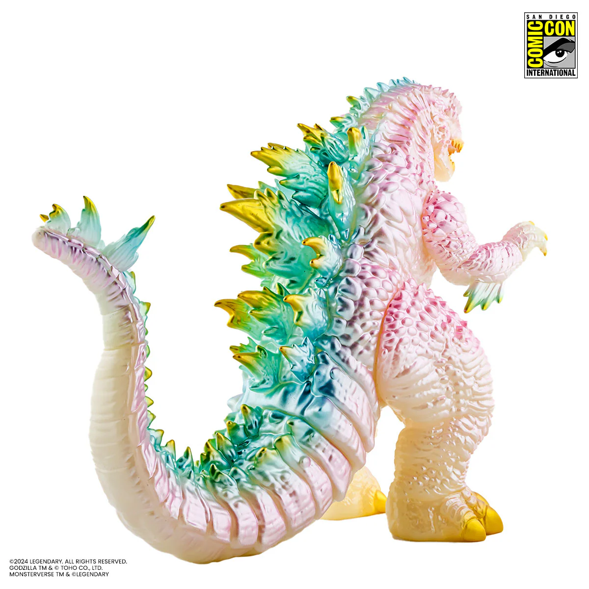 Godzilla x Kong: The New Empire - Godzilla Soft Vinyl - Cherry Blossom Glow in the Dark Variant - Image 16