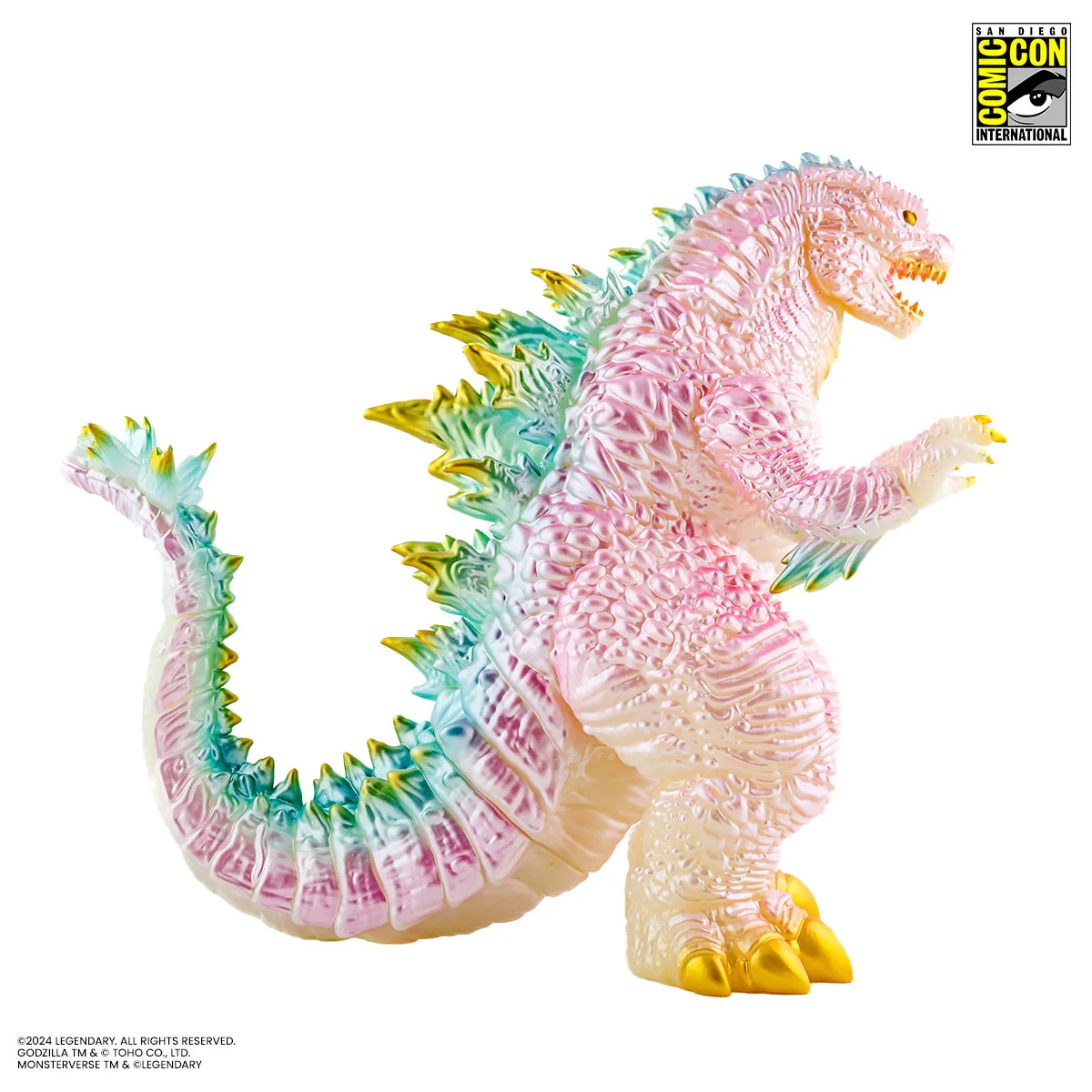 Godzilla x Kong: The New Empire - Godzilla Soft Vinyl - Cherry Blossom Glow in the Dark Variant - Image 17