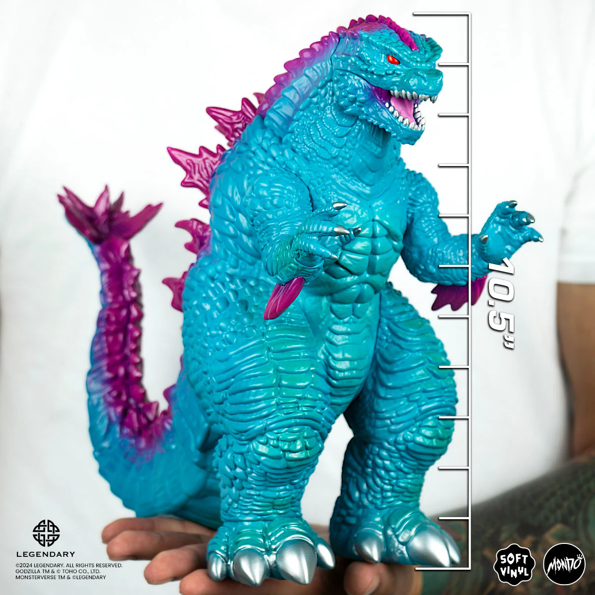 Godzilla x Kong: The New Empire - Godzilla Soft Vinyl - Hollow Earth Variant - Image 3