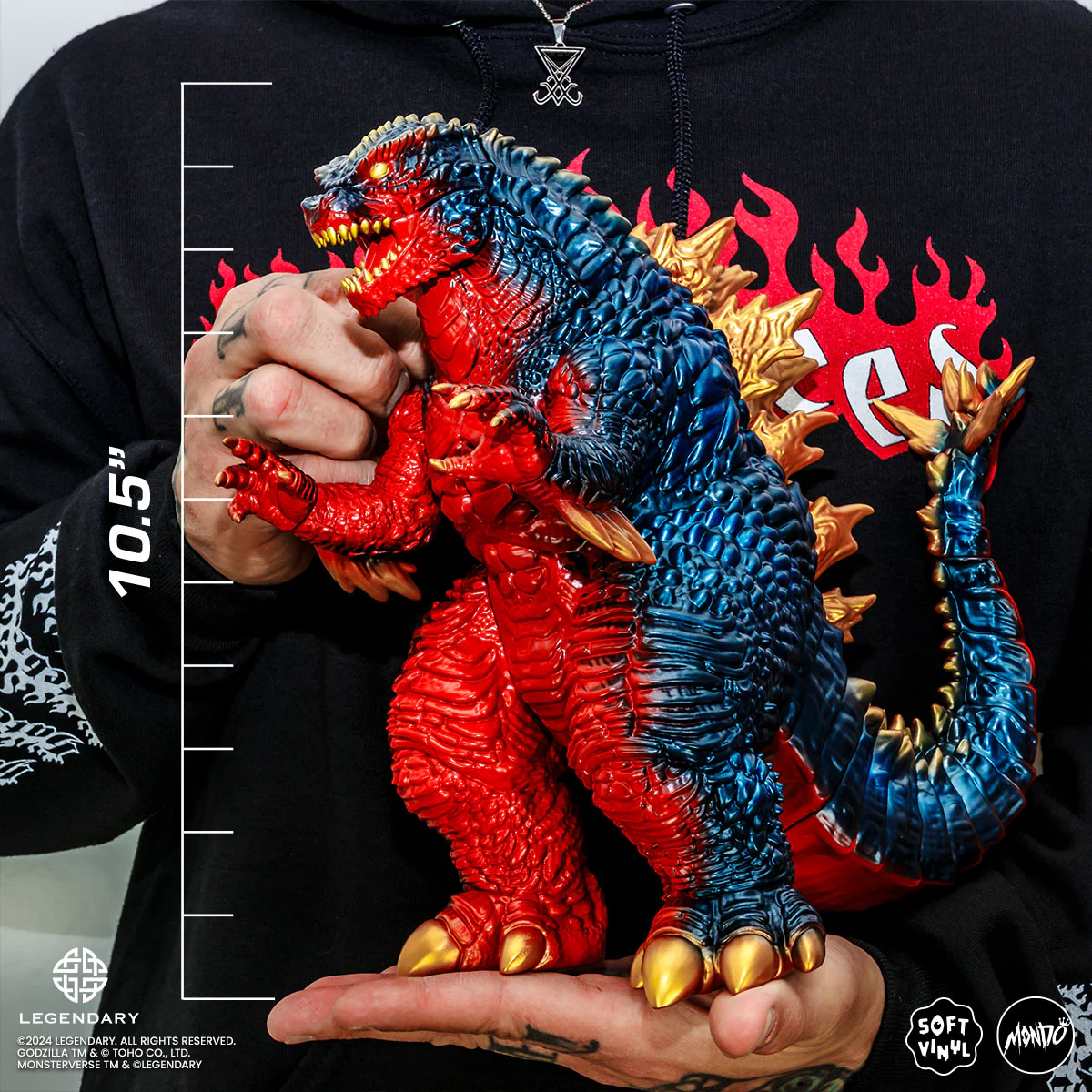 Godzilla x Kong: The New Empire - Godzilla Soft Vinyl - Retro Titan Variant - Image 3