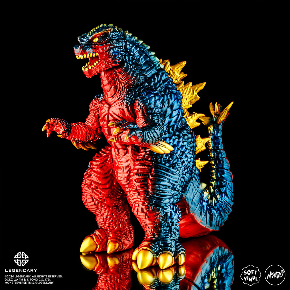 Godzilla x Kong: The New Empire - Godzilla Soft Vinyl - Retro Titan Variant - Image 6