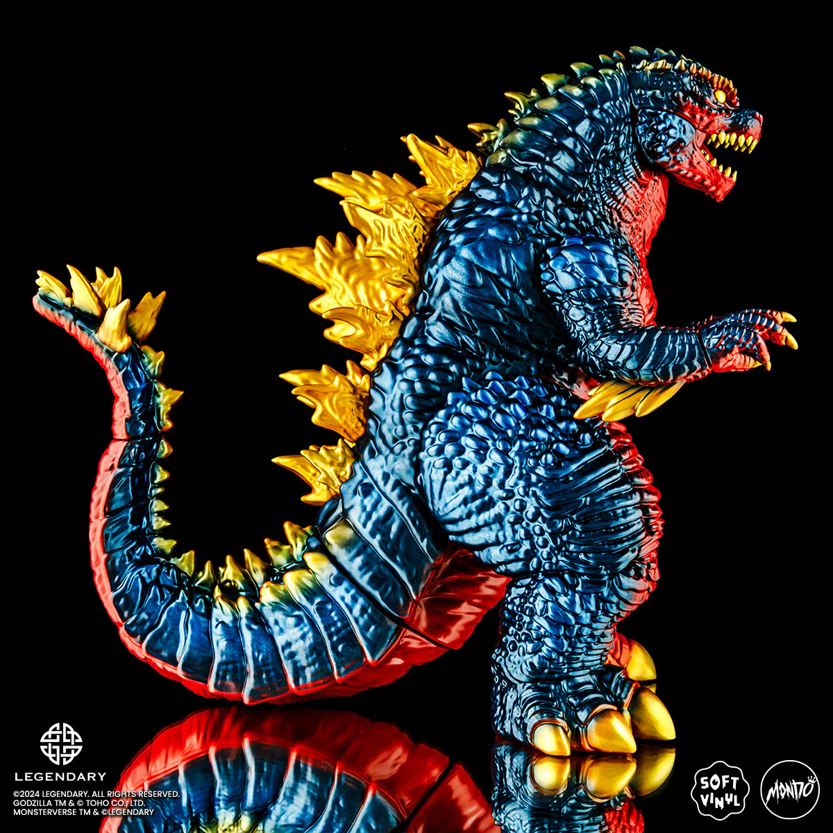 Godzilla x Kong: The New Empire - Godzilla Soft Vinyl - Retro Titan Variant - Image 8