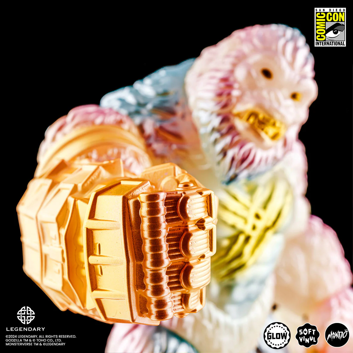 Godzilla x Kong: The New Empire - Kong Soft Vinyl Figure - Cherry Blossom Glow in the Dark Variant - Image 14