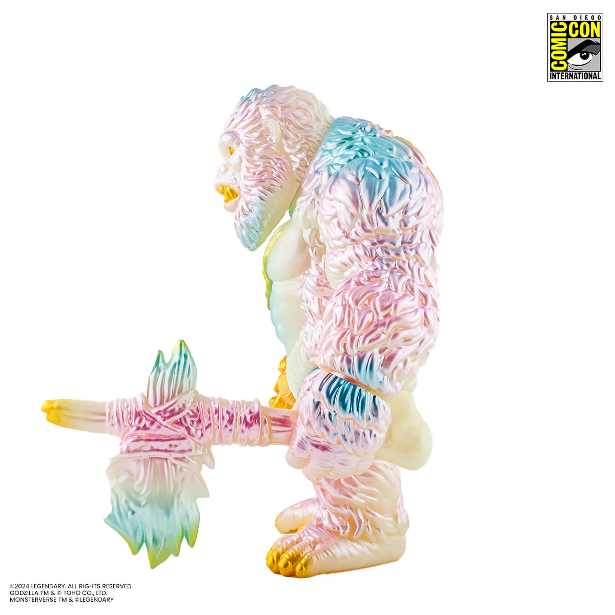 Godzilla x Kong: The New Empire - Kong Soft Vinyl Figure - Cherry Blossom Glow in the Dark Variant - Image 17