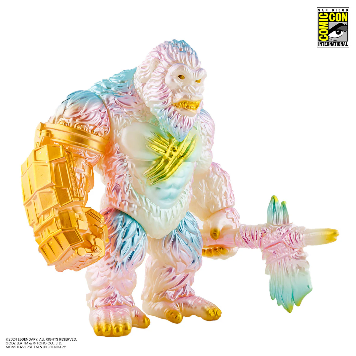 Godzilla x Kong: The New Empire - Kong Soft Vinyl Figure - Cherry Blossom Glow in the Dark Variant - Image 22