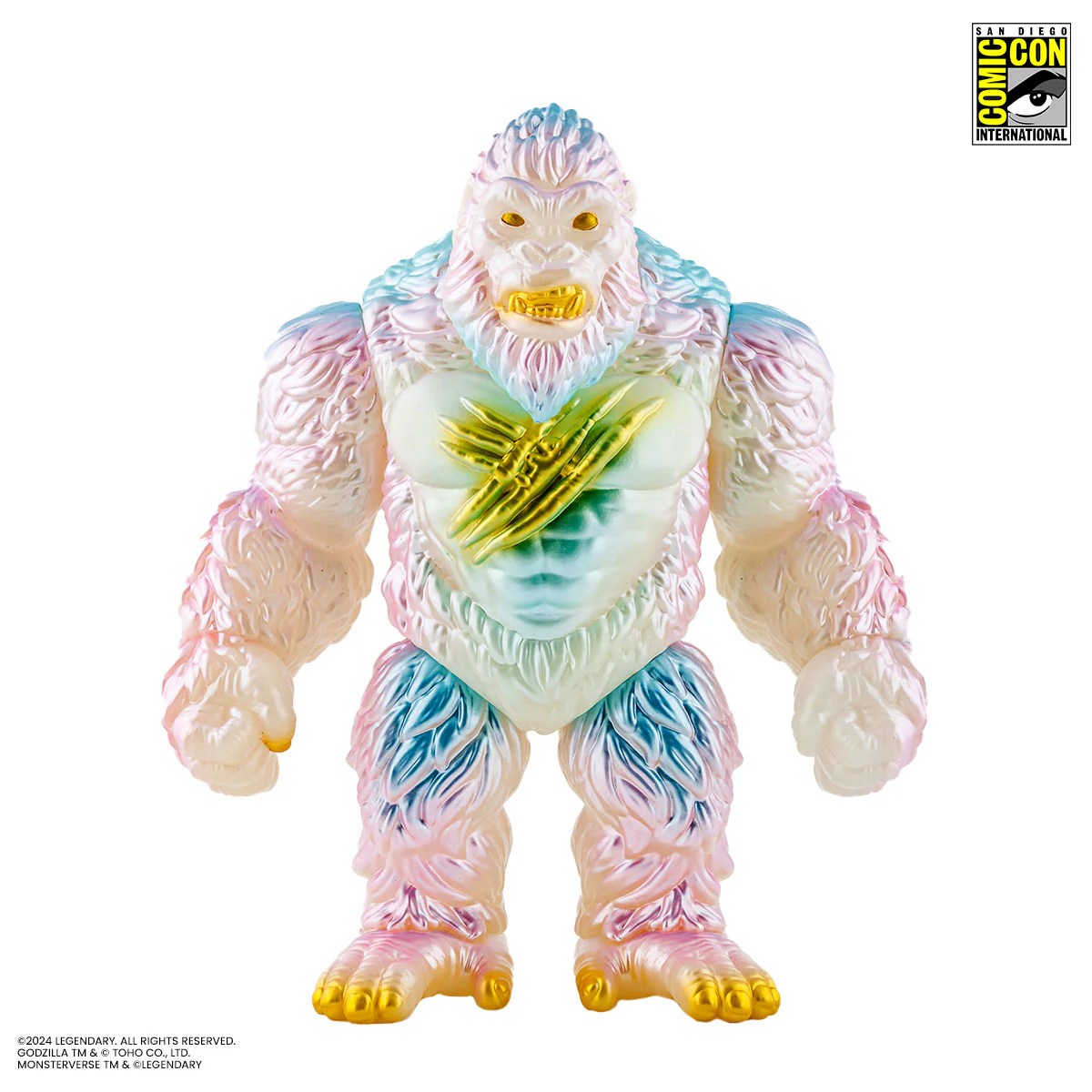 Godzilla x Kong: The New Empire - Kong Soft Vinyl Figure - Cherry Blossom Glow in the Dark Variant - Image 23